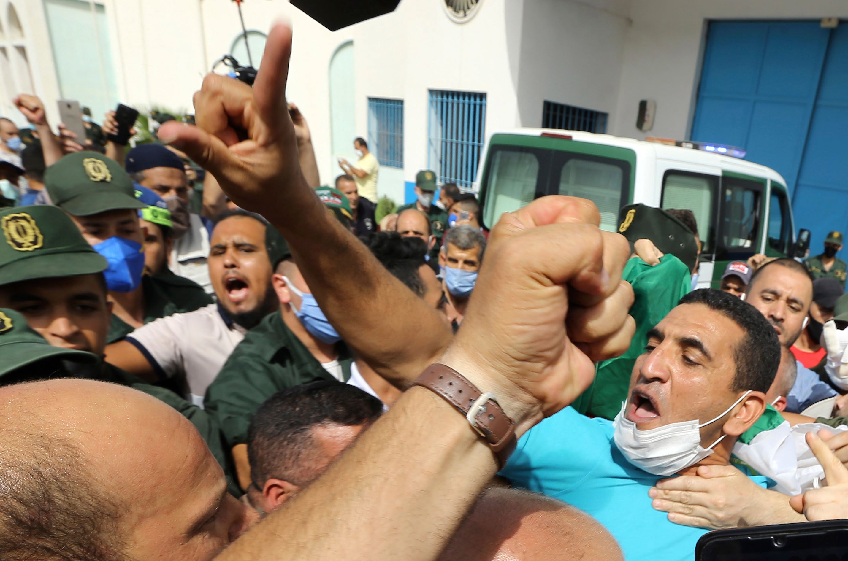 Algeria Elections Arrests