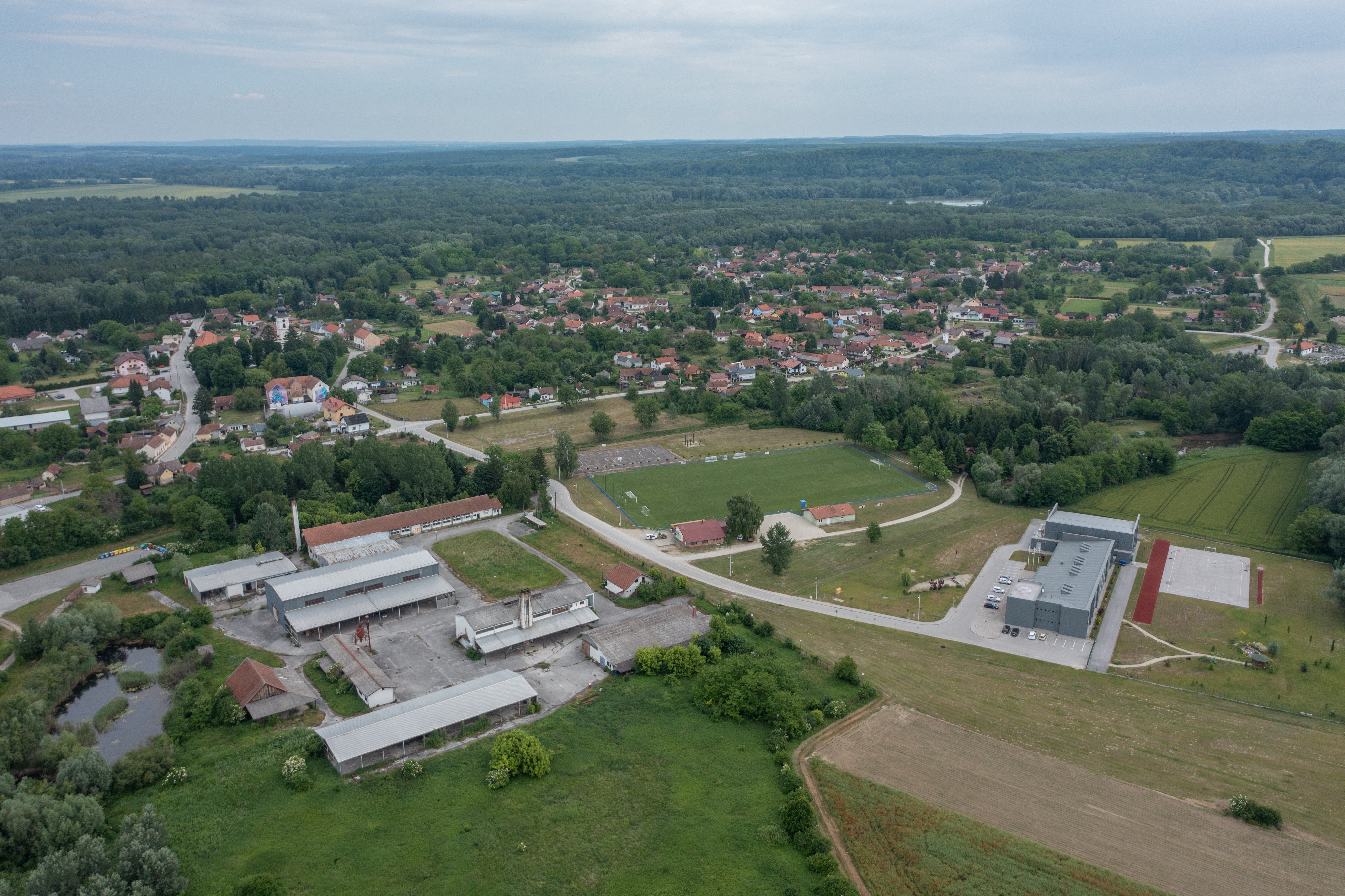 The town of Legrad used to have the second biggest population in Croatia