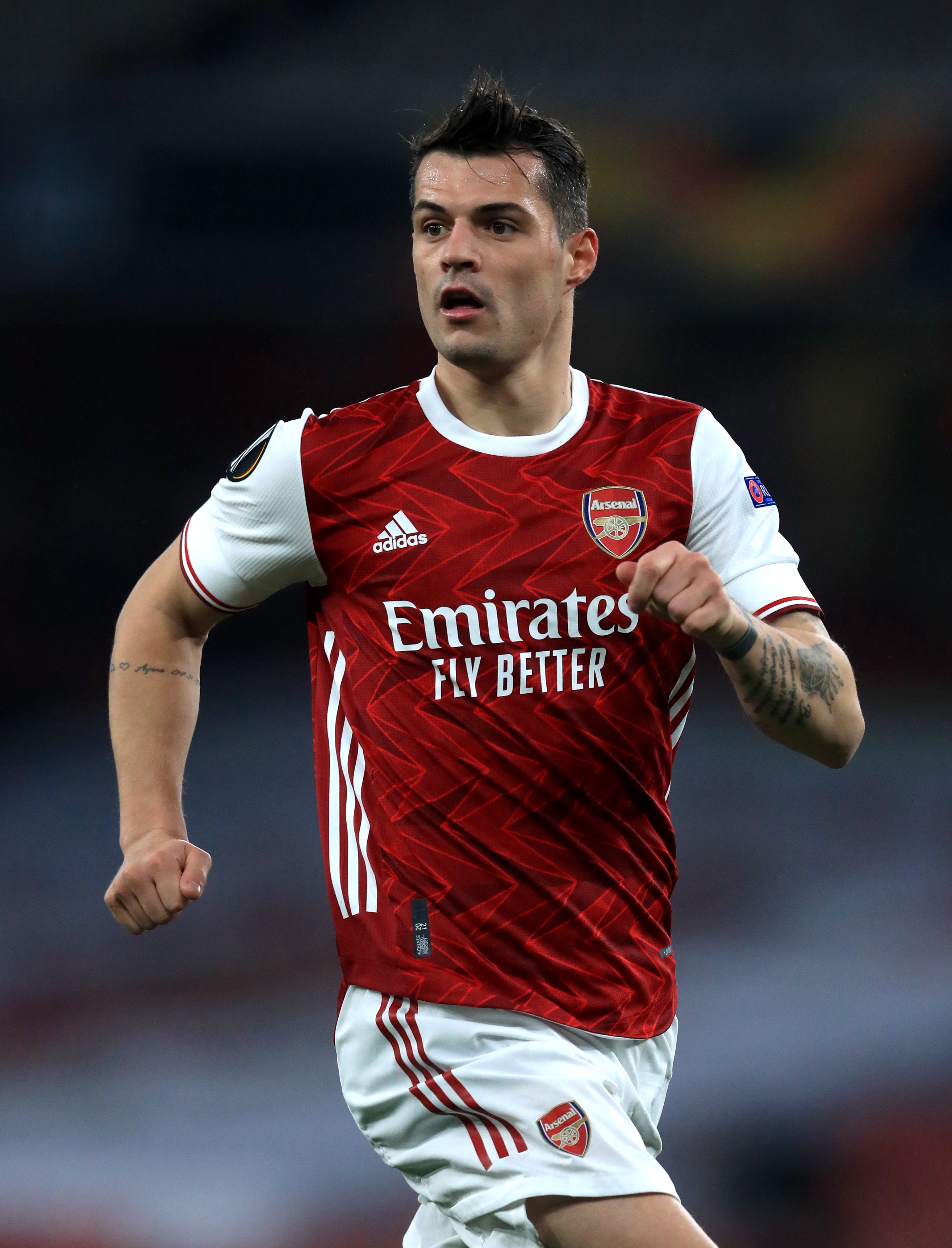 Arsenal midfielder Granit Xhaka