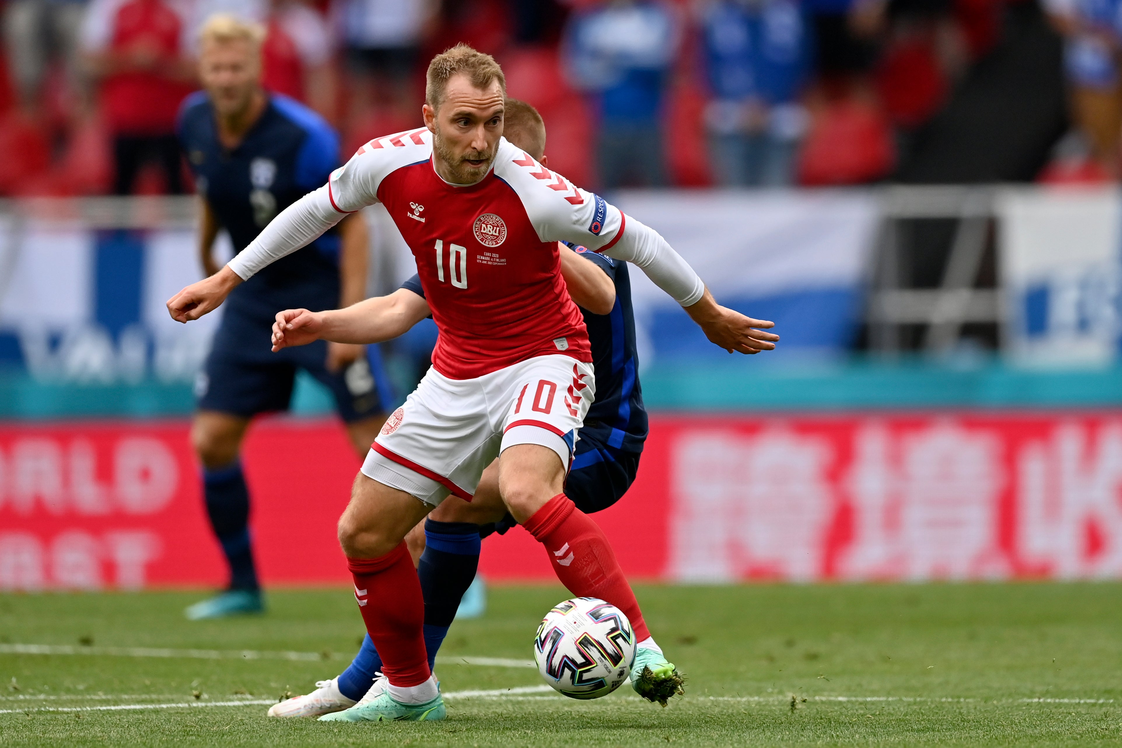 Denmark’s Christian Eriksen