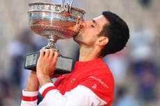 Novak Djokovic wins French Open with comeback victory over Stefanos Tsitsipas
