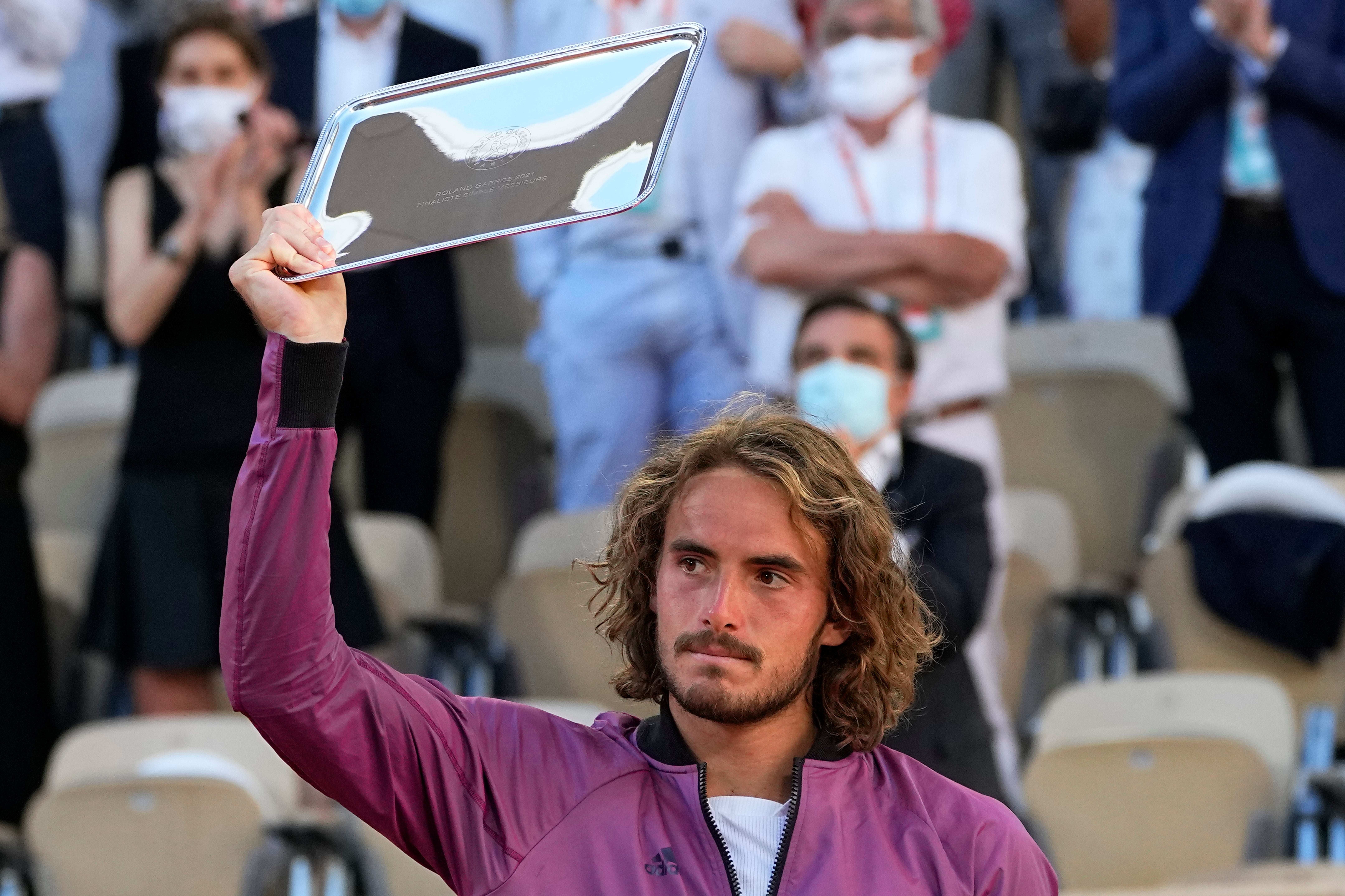 Stefanos Tsitsipas can be holding the winner's trophy very soon