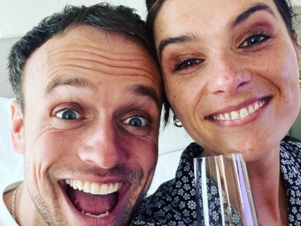 Chelsea Halfpenny announces engagement to former ‘Emmerdale’ star James Baxter