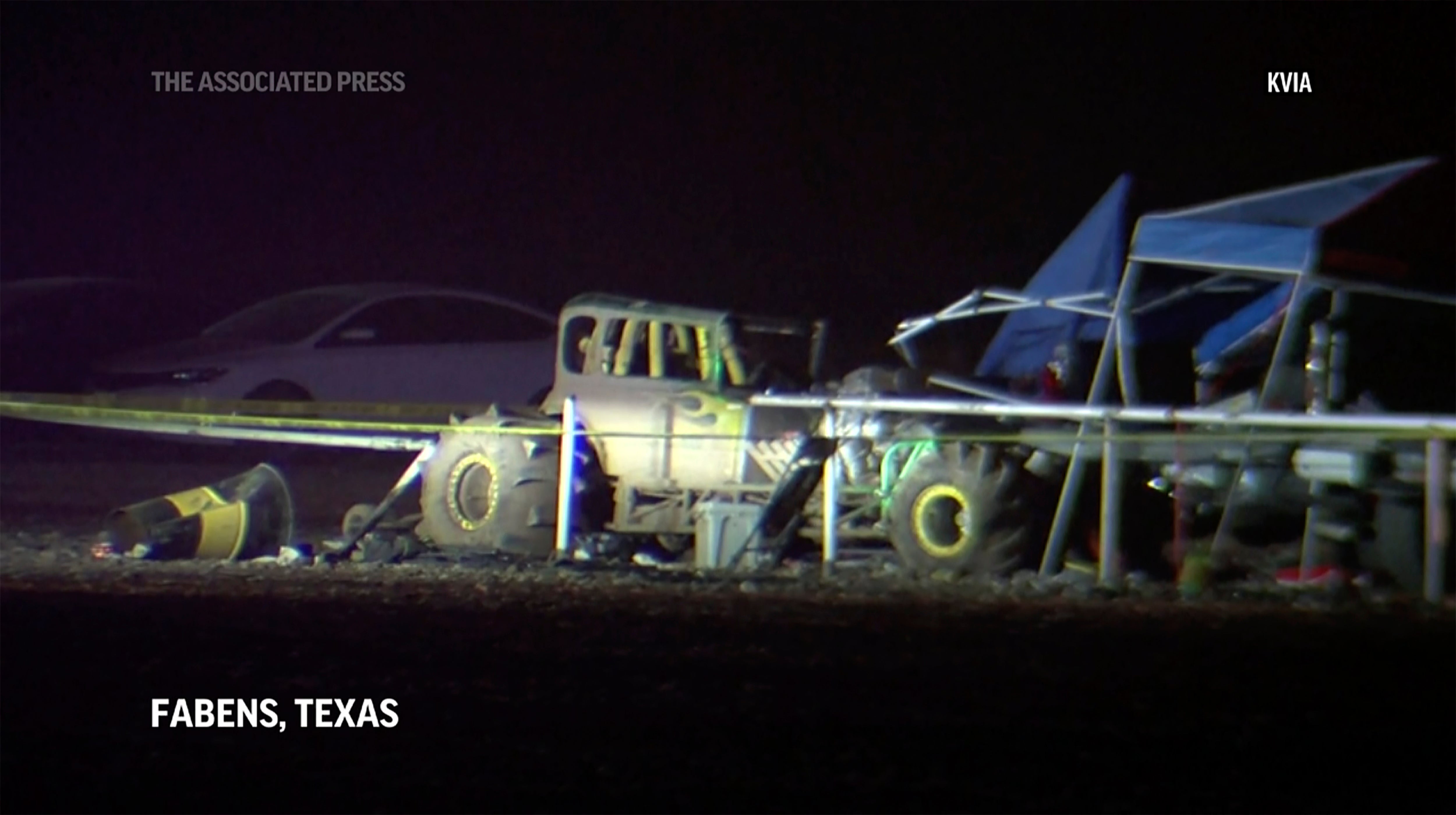 Texas Racetrack Crash