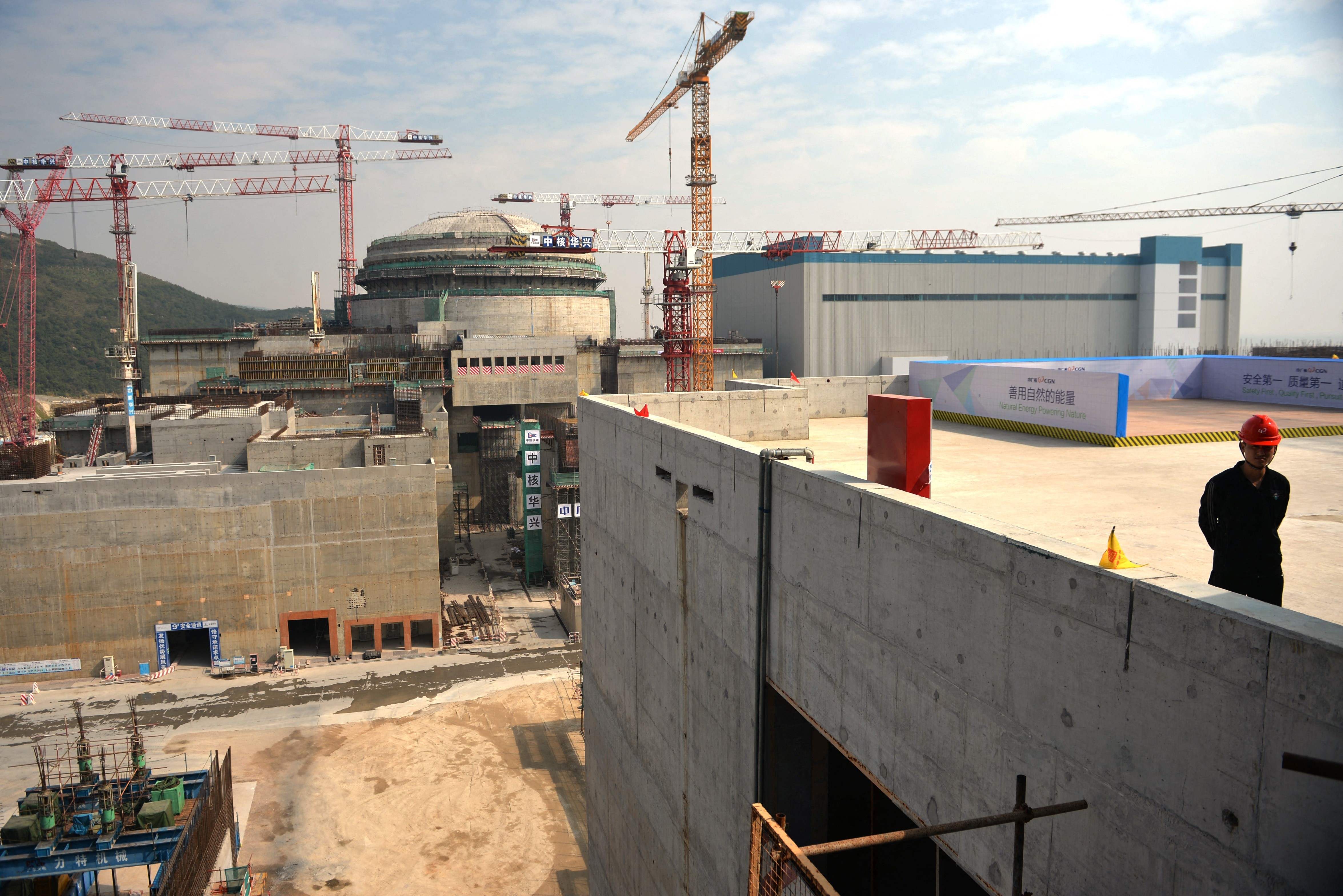 The Taishan nuclear plant was powered up in 2018 and features two operational pressurised reactors