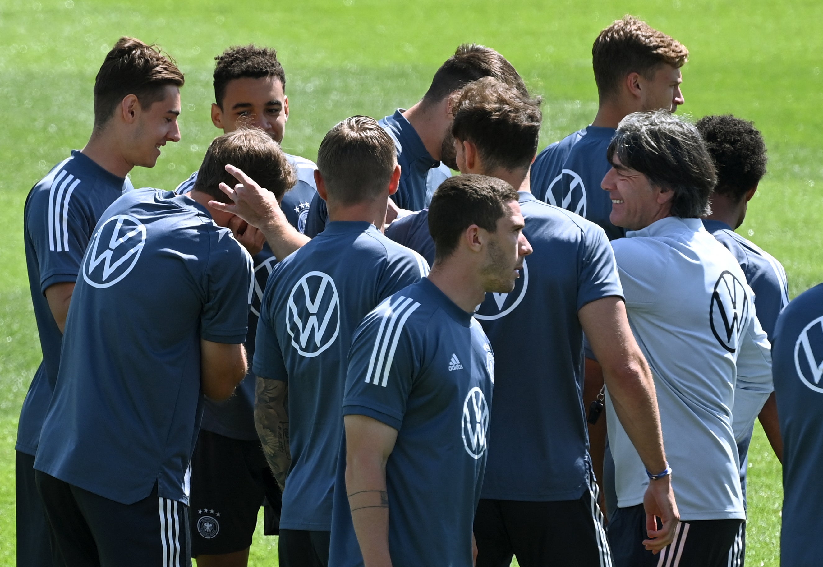 Löw enjoys a better relationship with his players than many outsiders believe