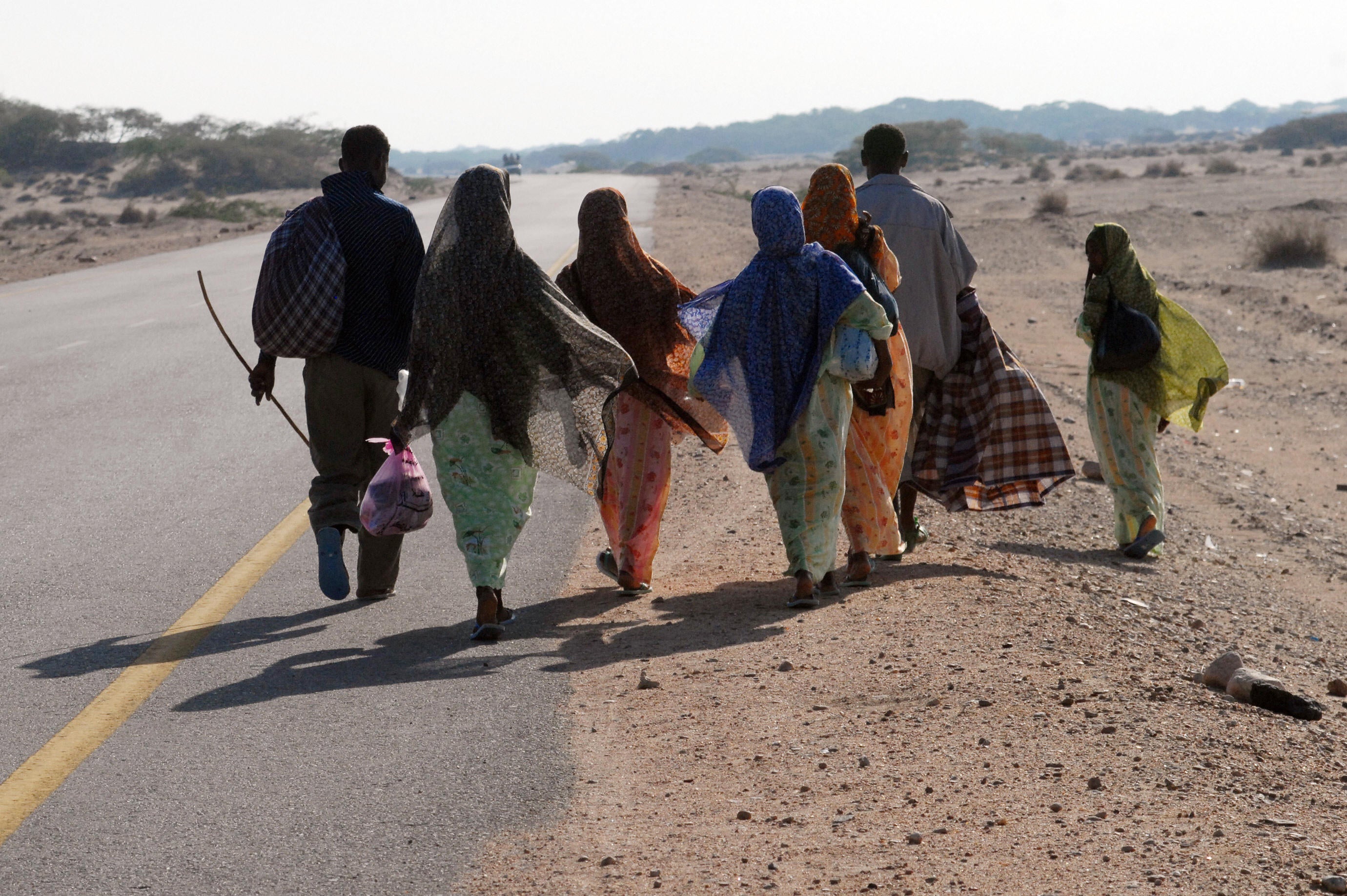 Many migrants from the Horn of Africa attempt to cross the Red Sea into the Gulf states