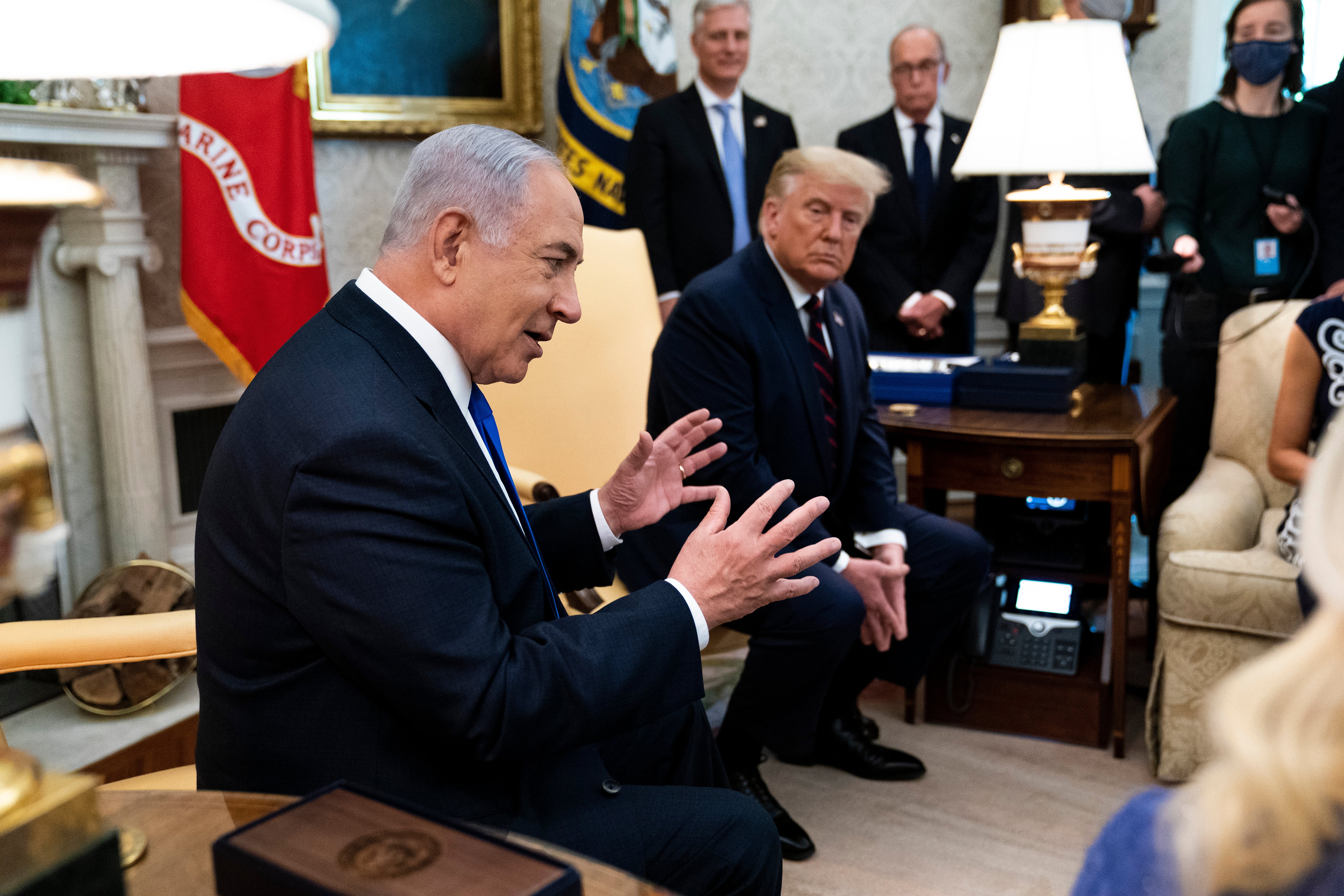 Netanyahu closely aligned himself with then president, Donald Trump, and the Republicans