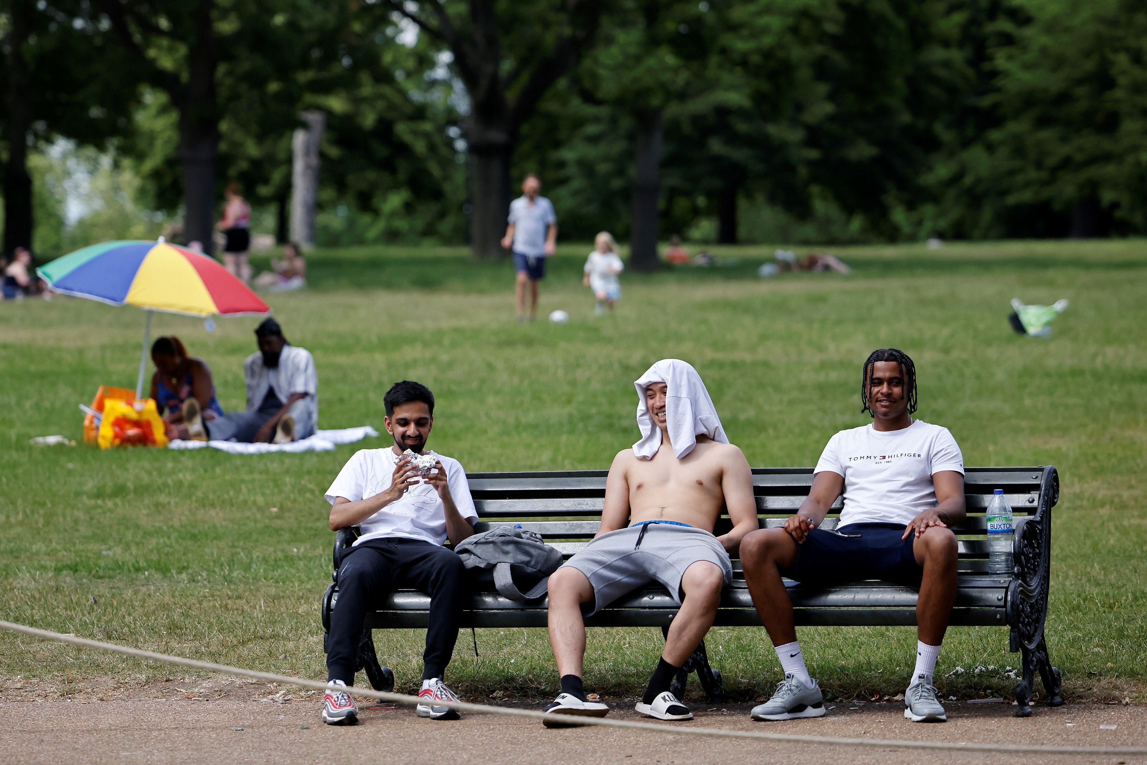 The southeast of England enjoyed the hottest start to the week