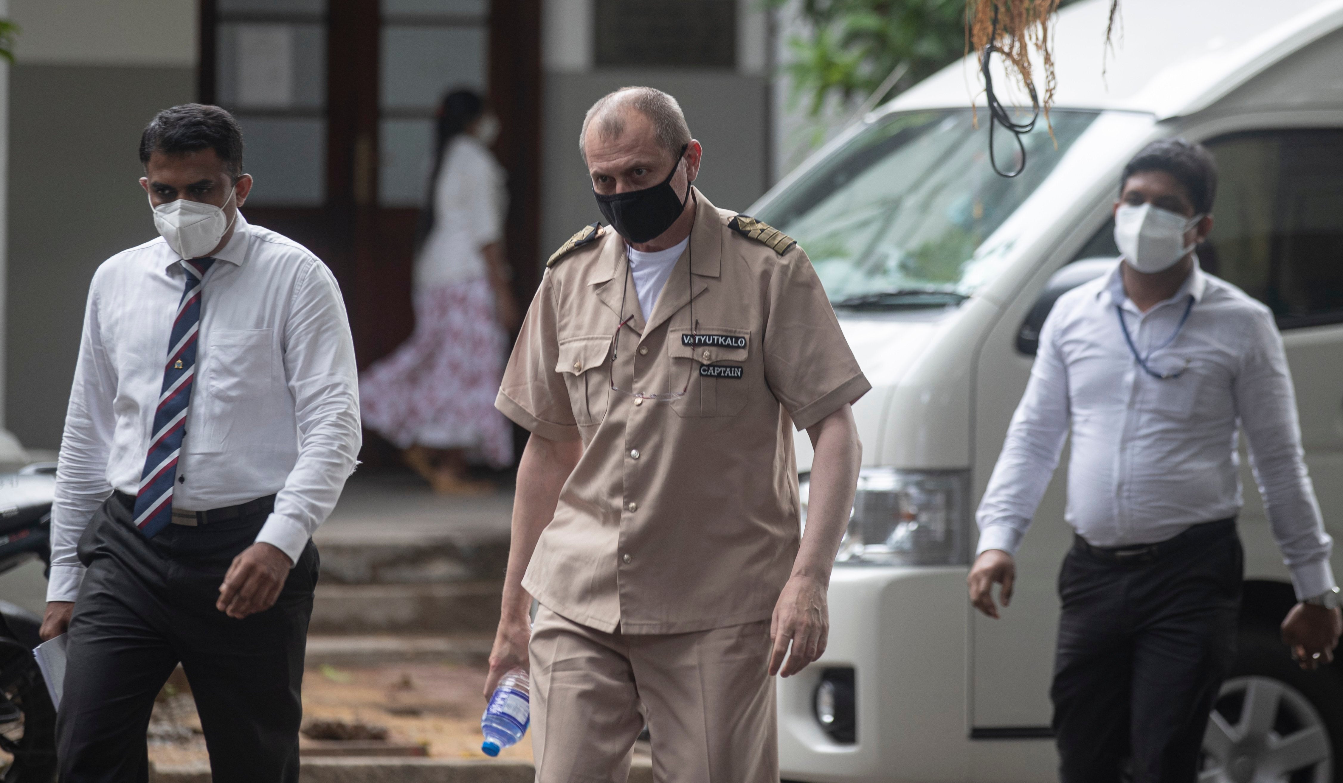 Sri Lanka Ship Fire