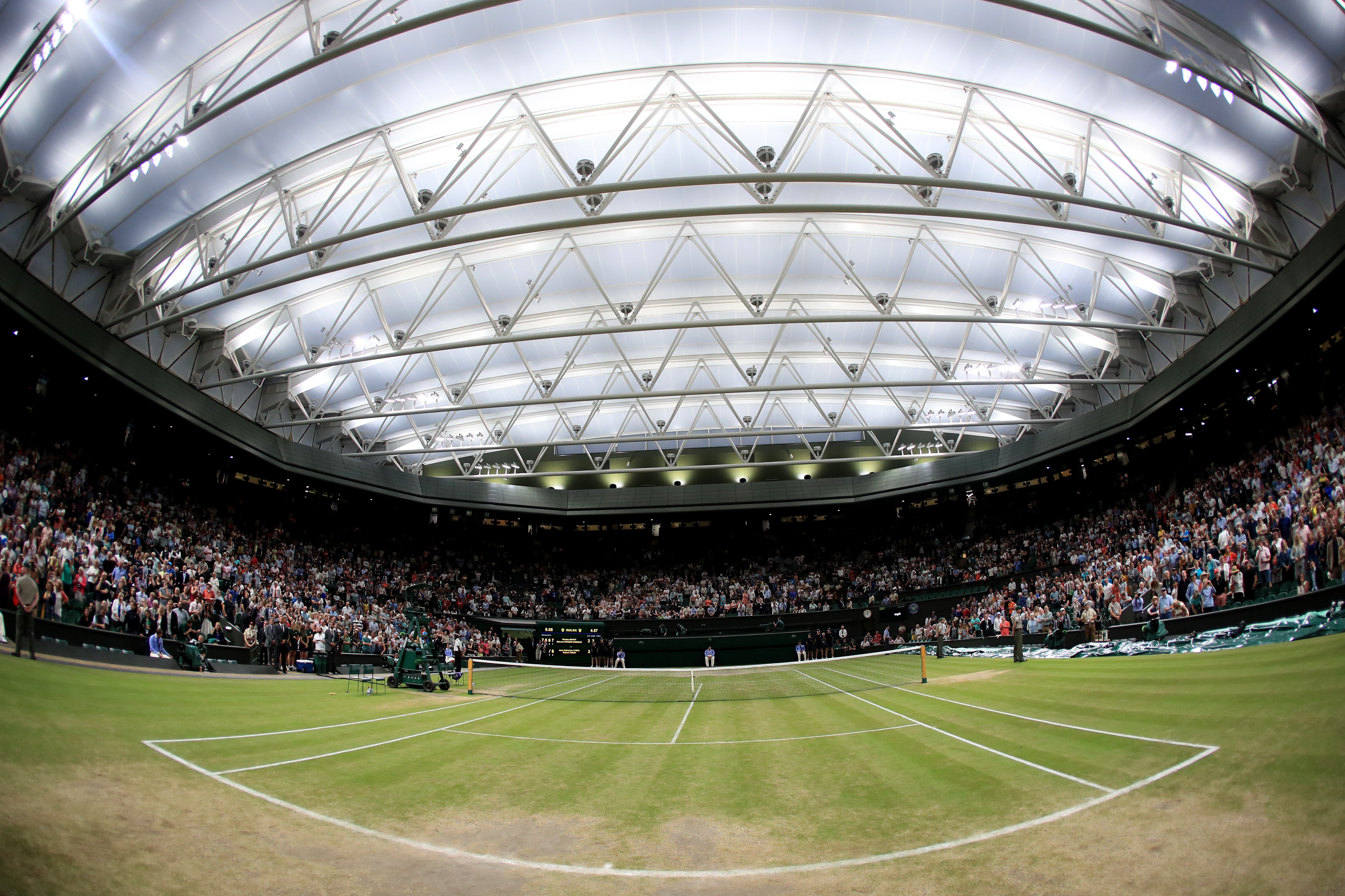 Wimbledon is set for capacity crowds for the finals