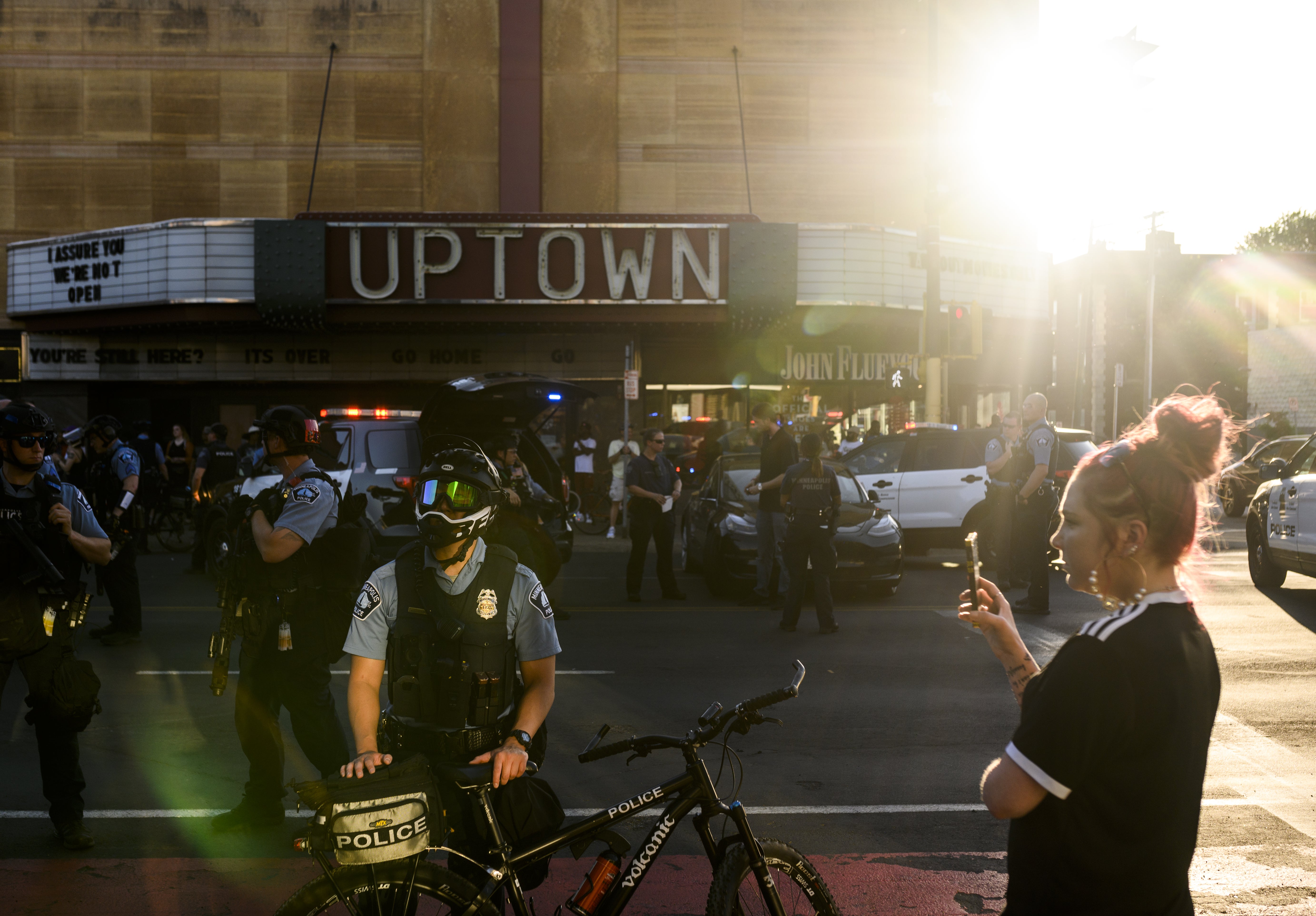 A St Paul, Minnesota man was put in jail on Monday after allegedly driving his car at a group of racial justice protestors in Minneapolis, killing one woman and injuring three others.