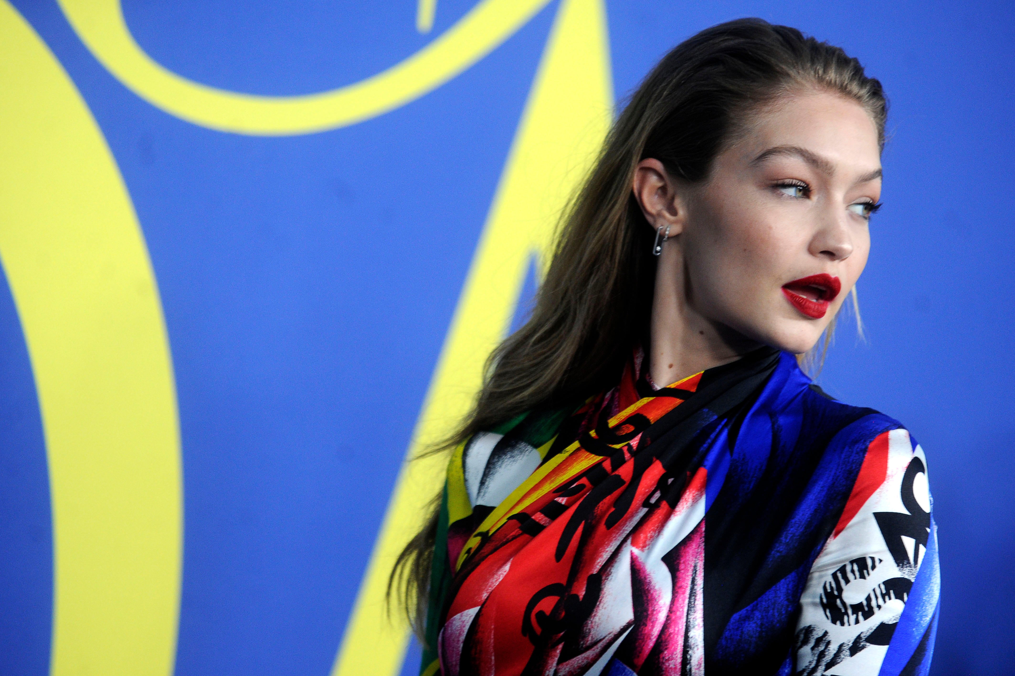 Gigi Hadid attending the CFDA Fashion Awards 2018