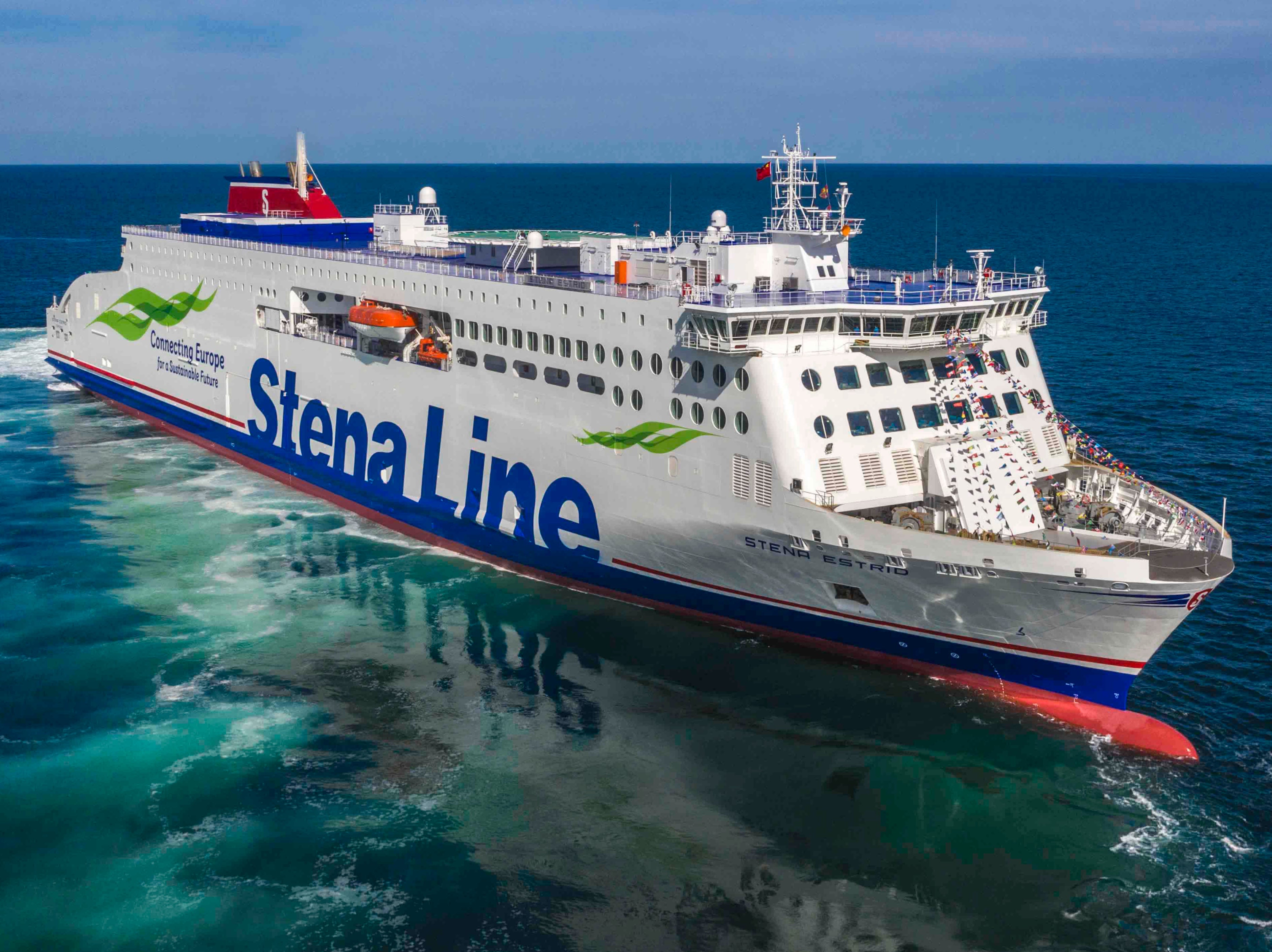 New horizon: Stena Estrid will operate the first ferry link between Holyhead and Belfast