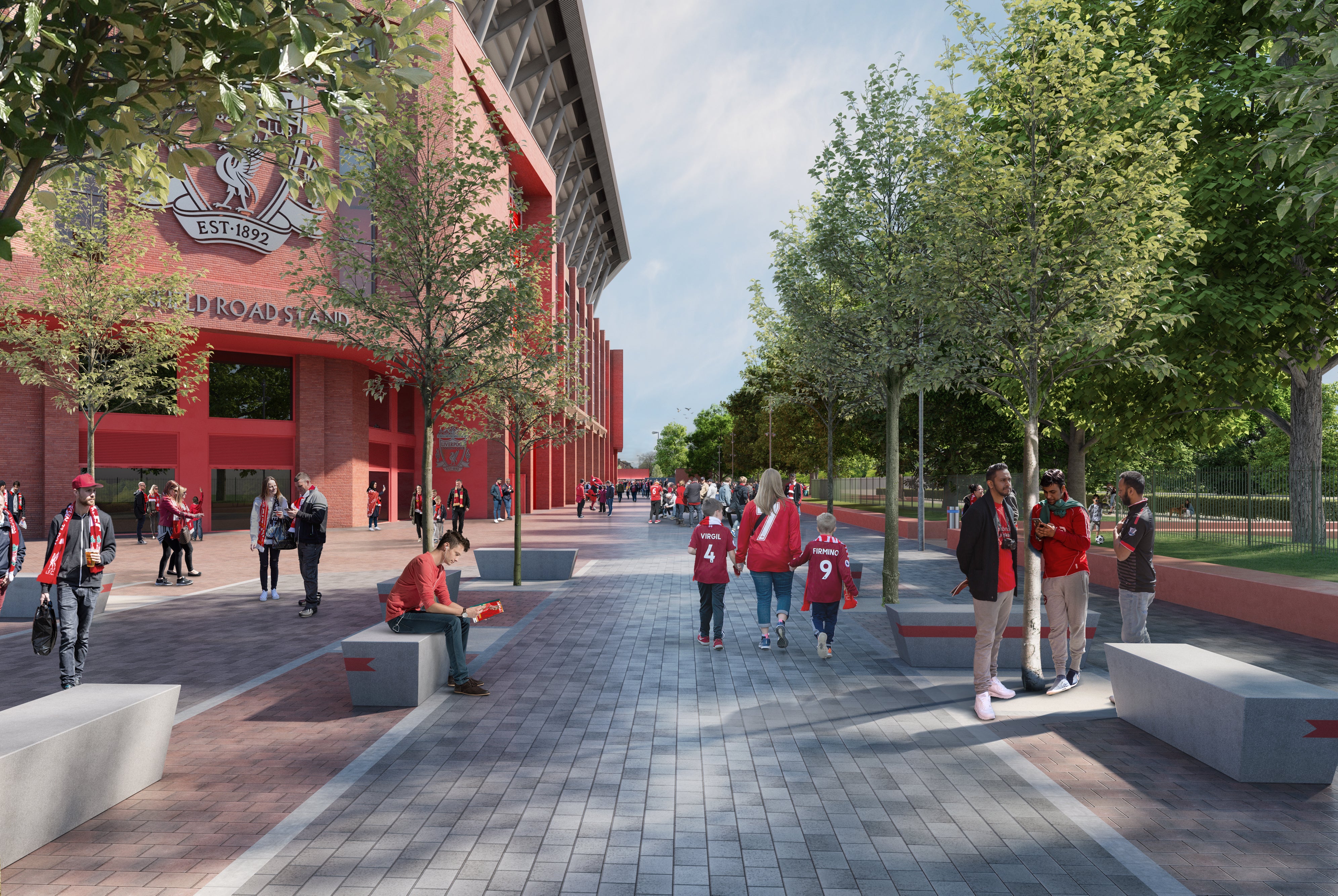 Anfield Redevelopment Handout Photos