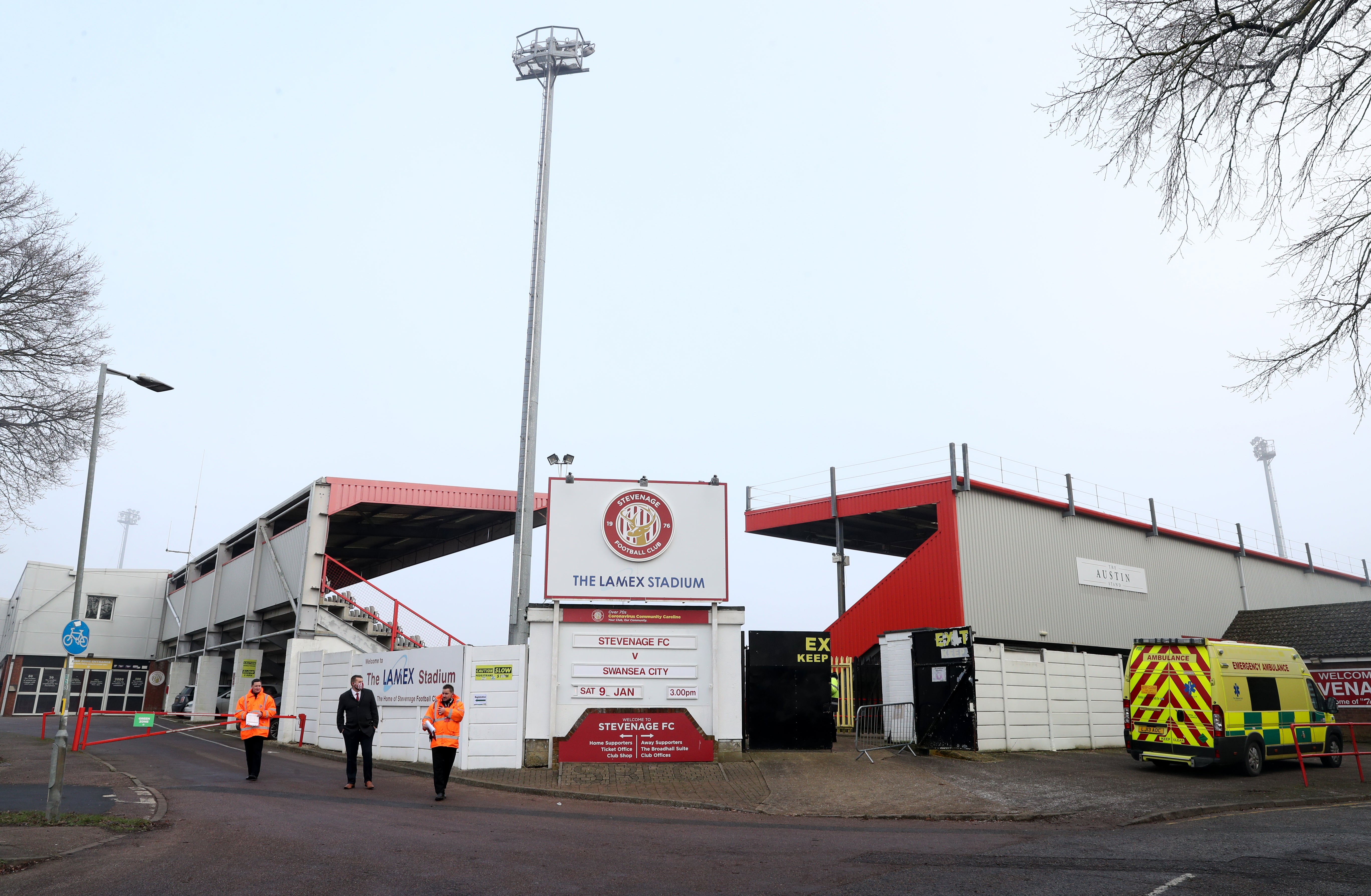 Stevenage v Swansea City – Emirates FA Cup – Third Round – Lamex Stadium