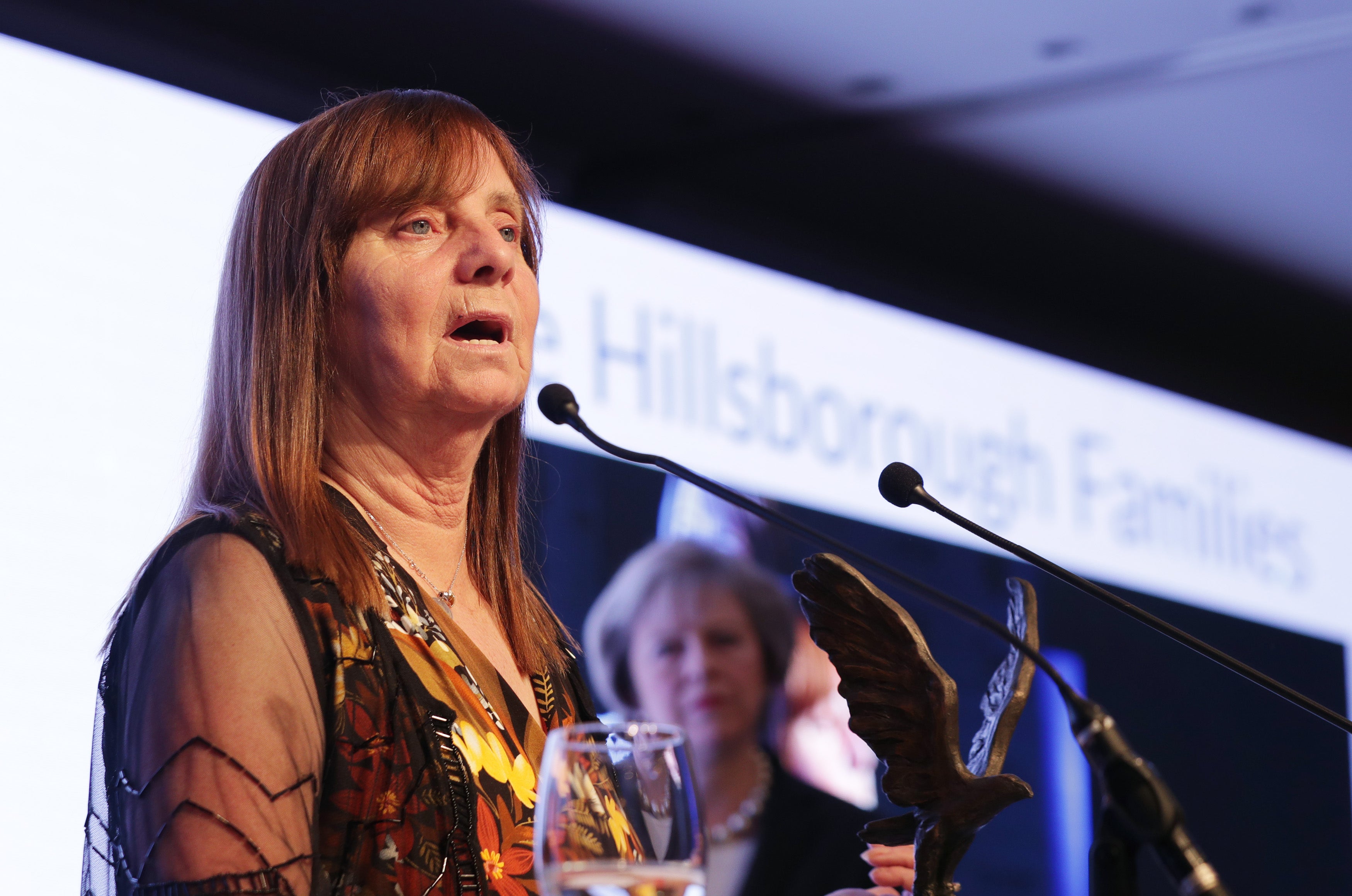 Margaret Aspinall’s son James died aged 18 at Hillsborough