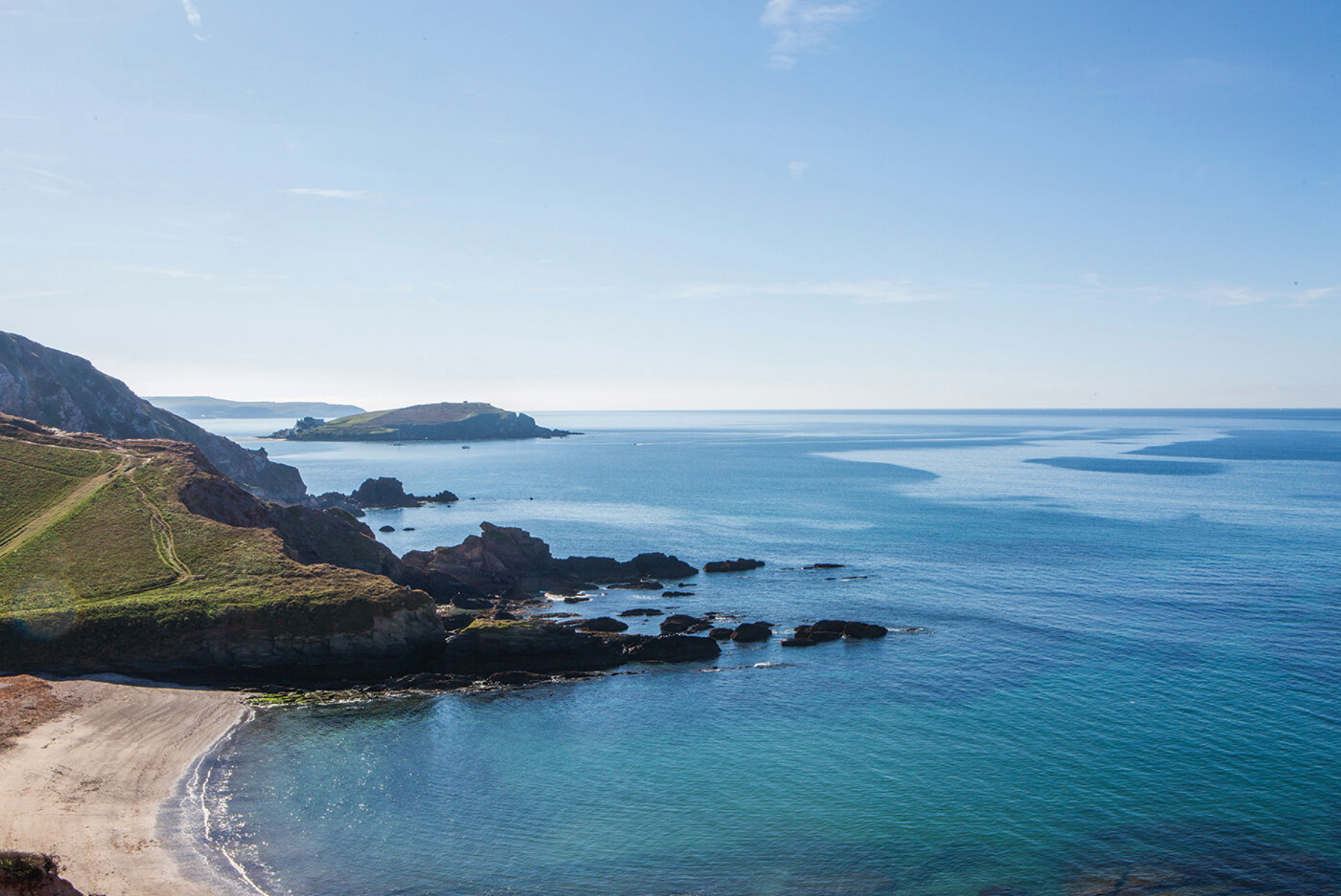 Swimmers can enjoy south Devon’s fabulous landscapes