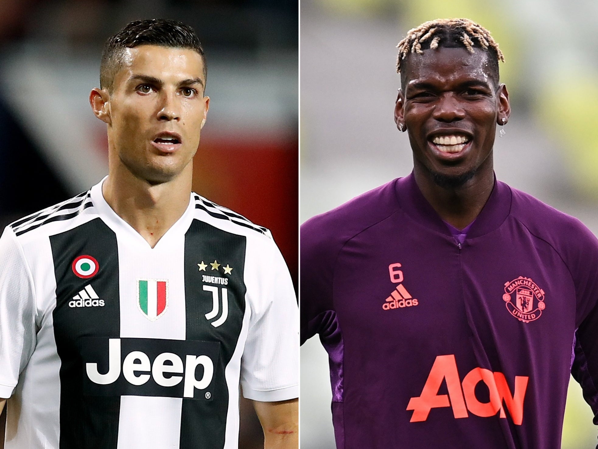 Cristiano Ronaldo/ Paul Pogba