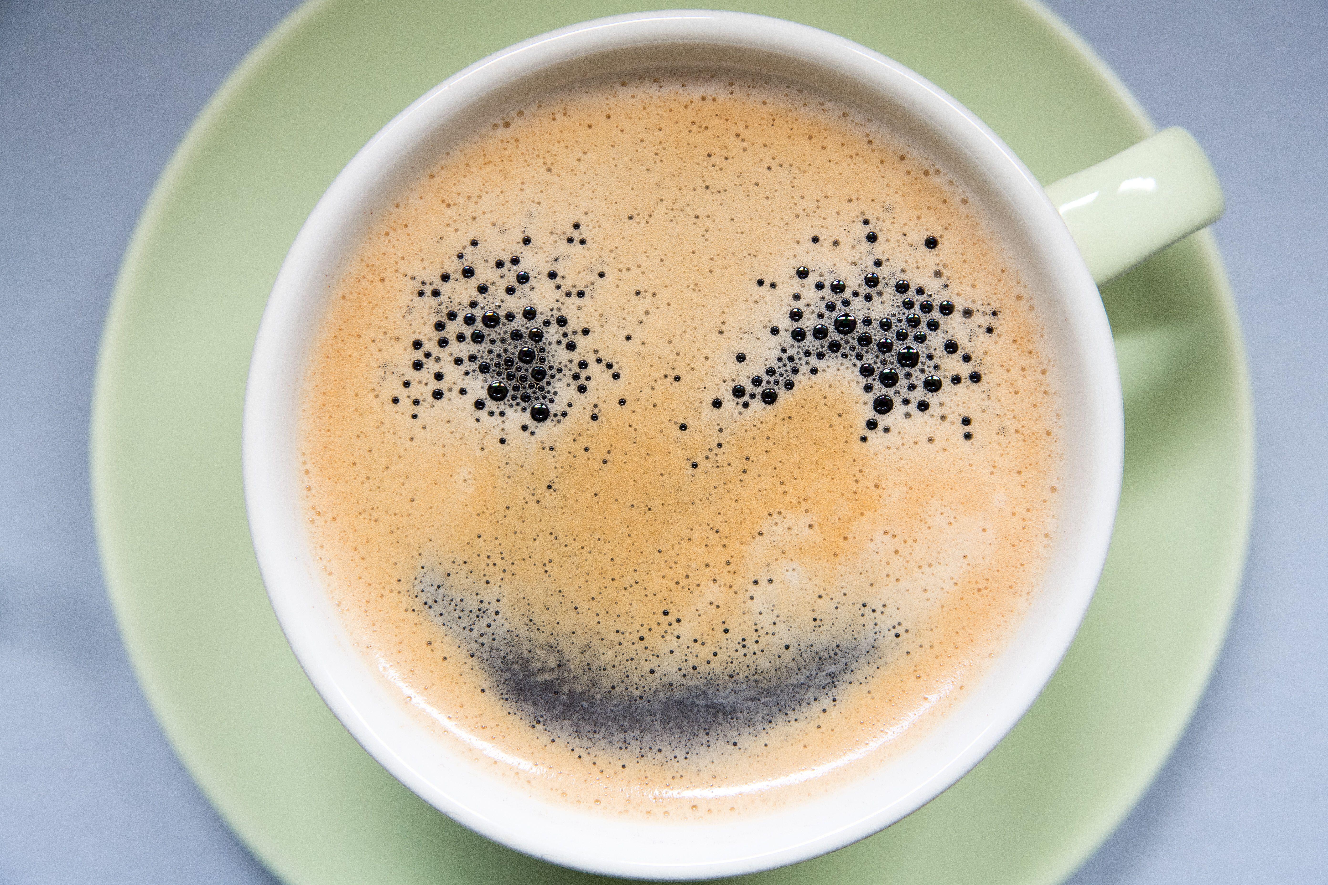 Coffee happy face