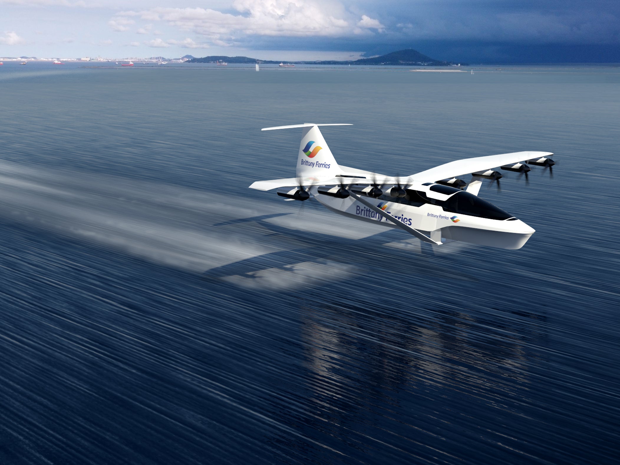 Glide path: artist’s impression of the SeaGlider