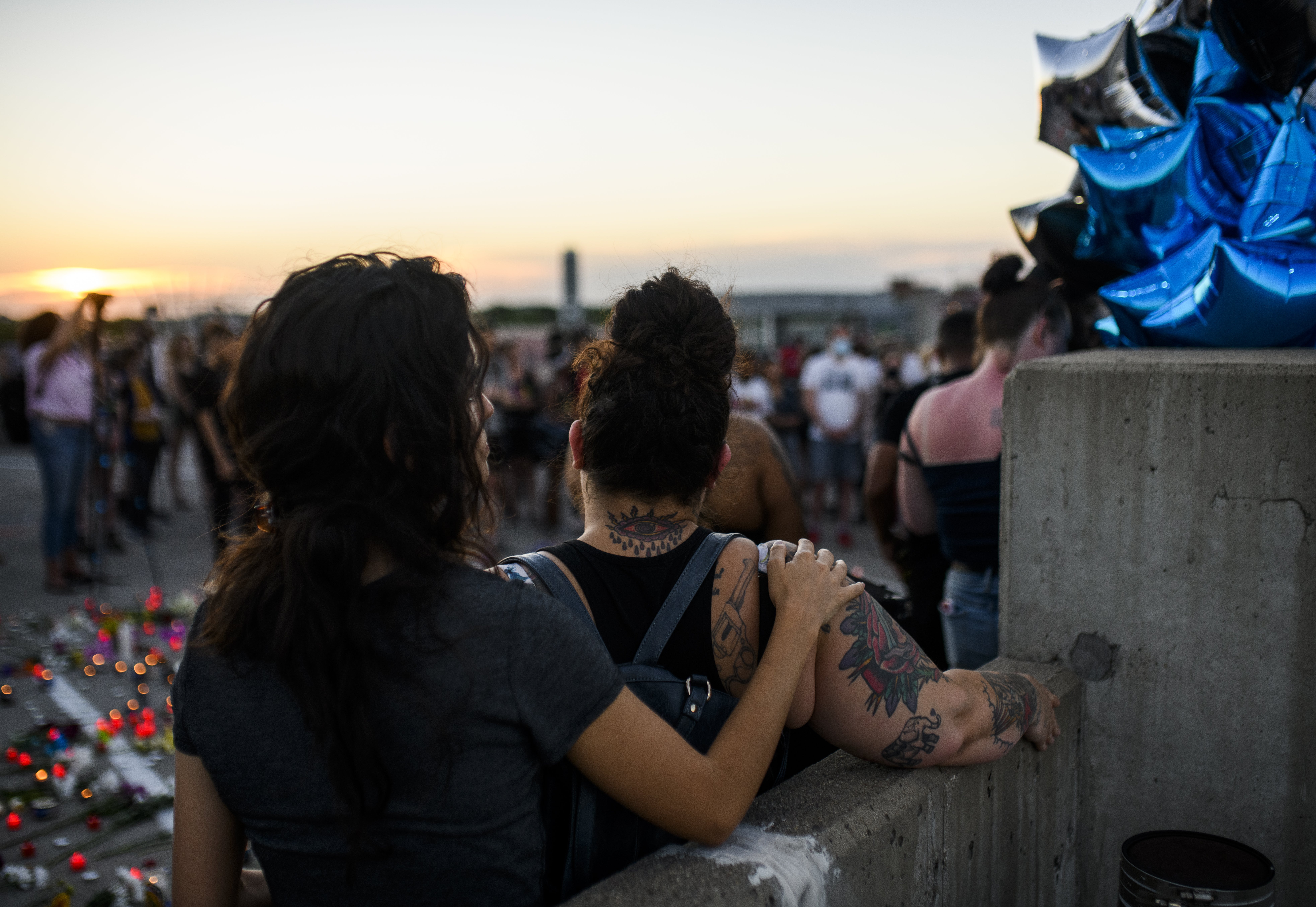 One June 13, a driver accelerated at a group of demonstrators, killing one and injuring three, who were protesting the police killing of Winston Smith, a Black man in Minneapolis, earlier in June.