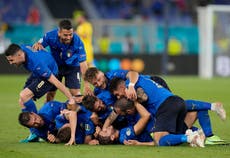 Italy emerge as Euro 2020’s great entertainers as pure speed overwhelms Switzerland