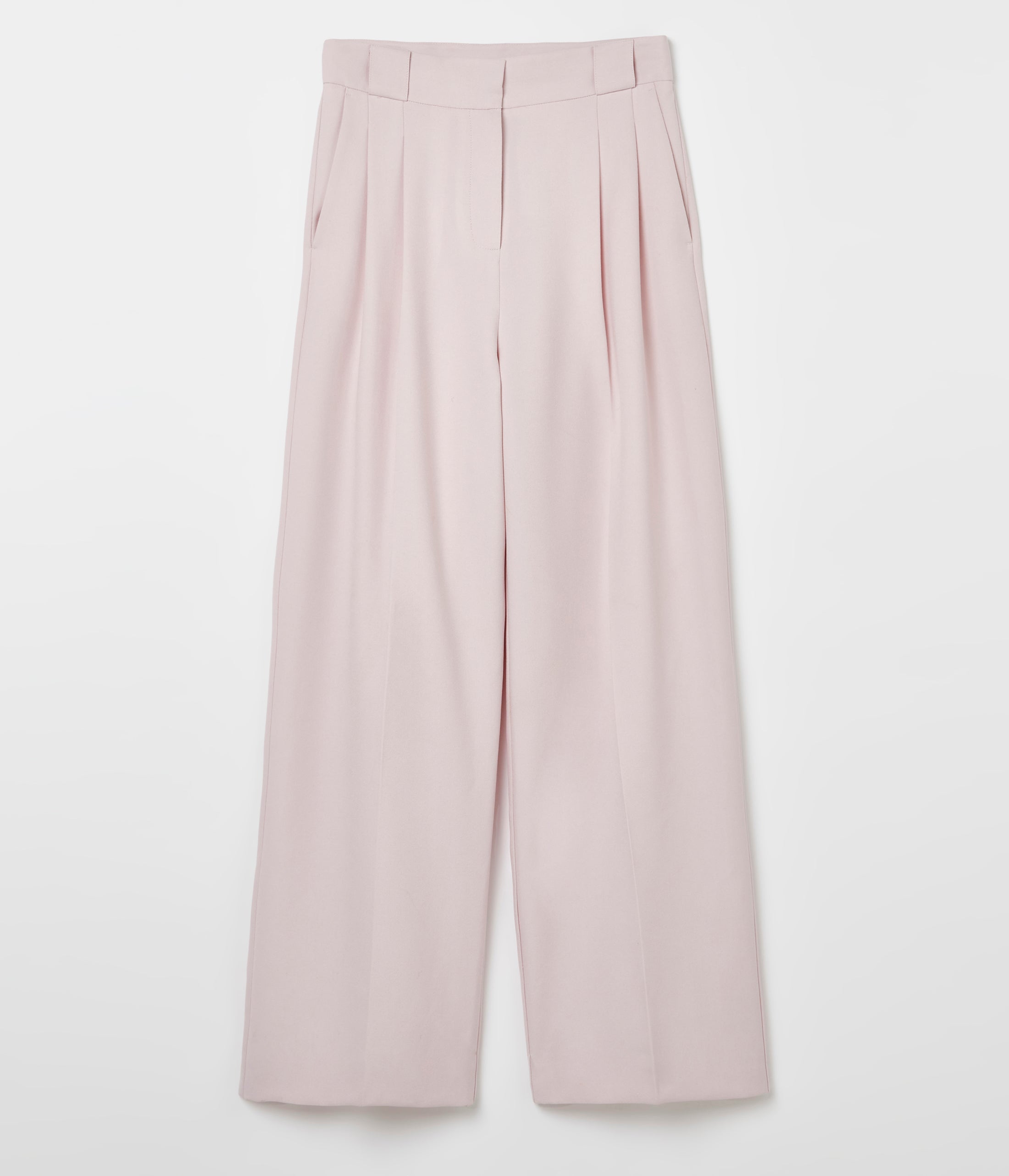 River Island Studio Straight Pleat Trousers