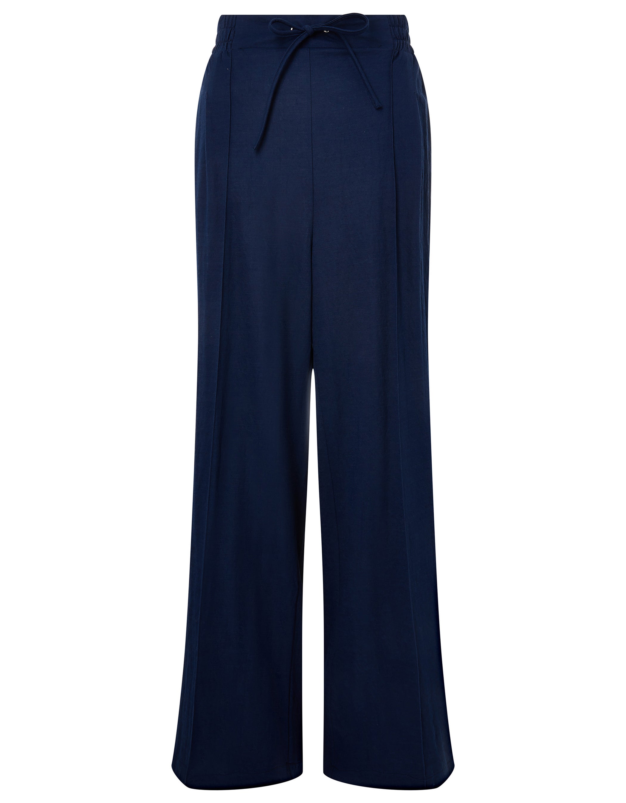 Monsoon Wide-leg Trousers Blue