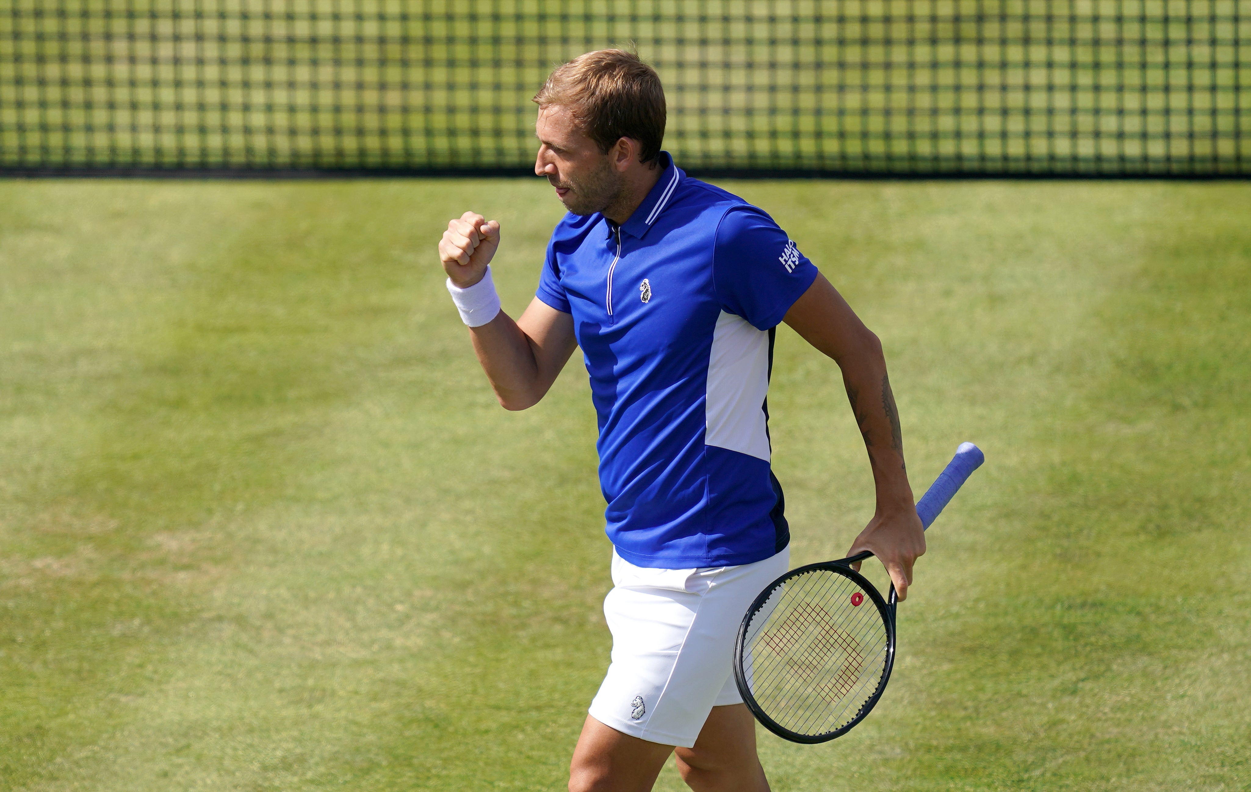 Dan Evans advanced at Queen's