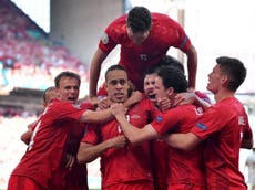 Denmark vs Belgium result: Yussuf Poulsen’s goal paints a powerful and poignant image of football