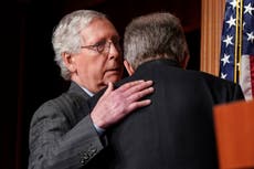 Mitch McConnell says Republicans will reject Joe Manchin’s compromise bill on voting rights