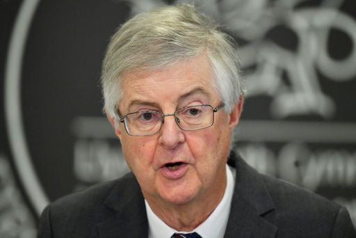 Welsh first minister Mark Drakeford