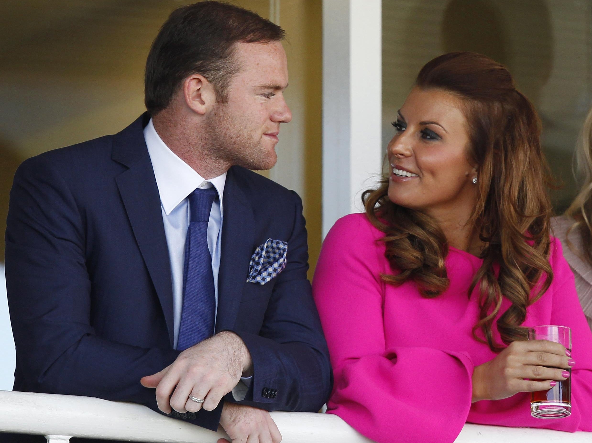 Coleen Rooney with husband Wayne Rooney