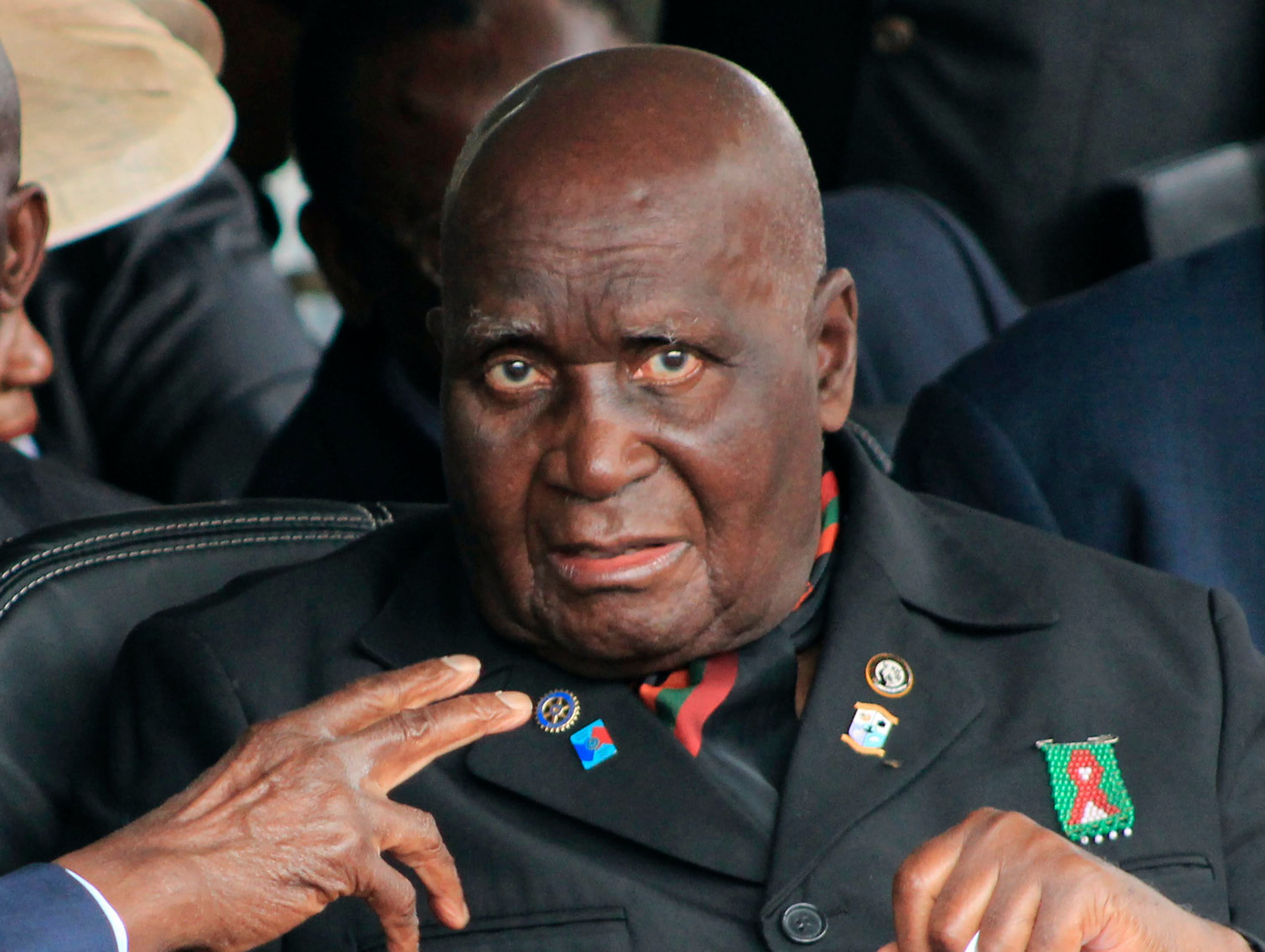 Former Zambia president Kenneth Kaunda in 2015