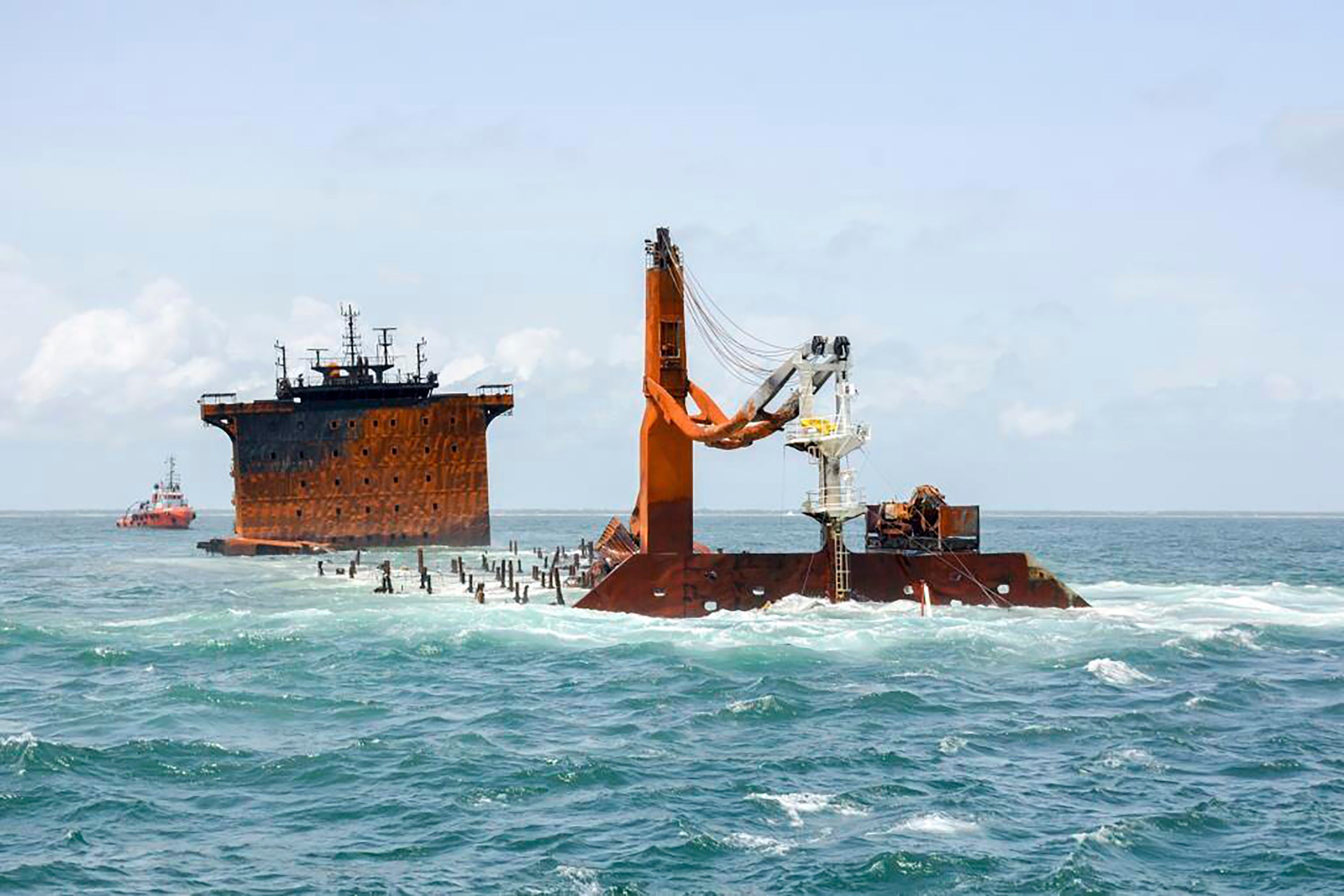 Sri Lanka Ship Fire