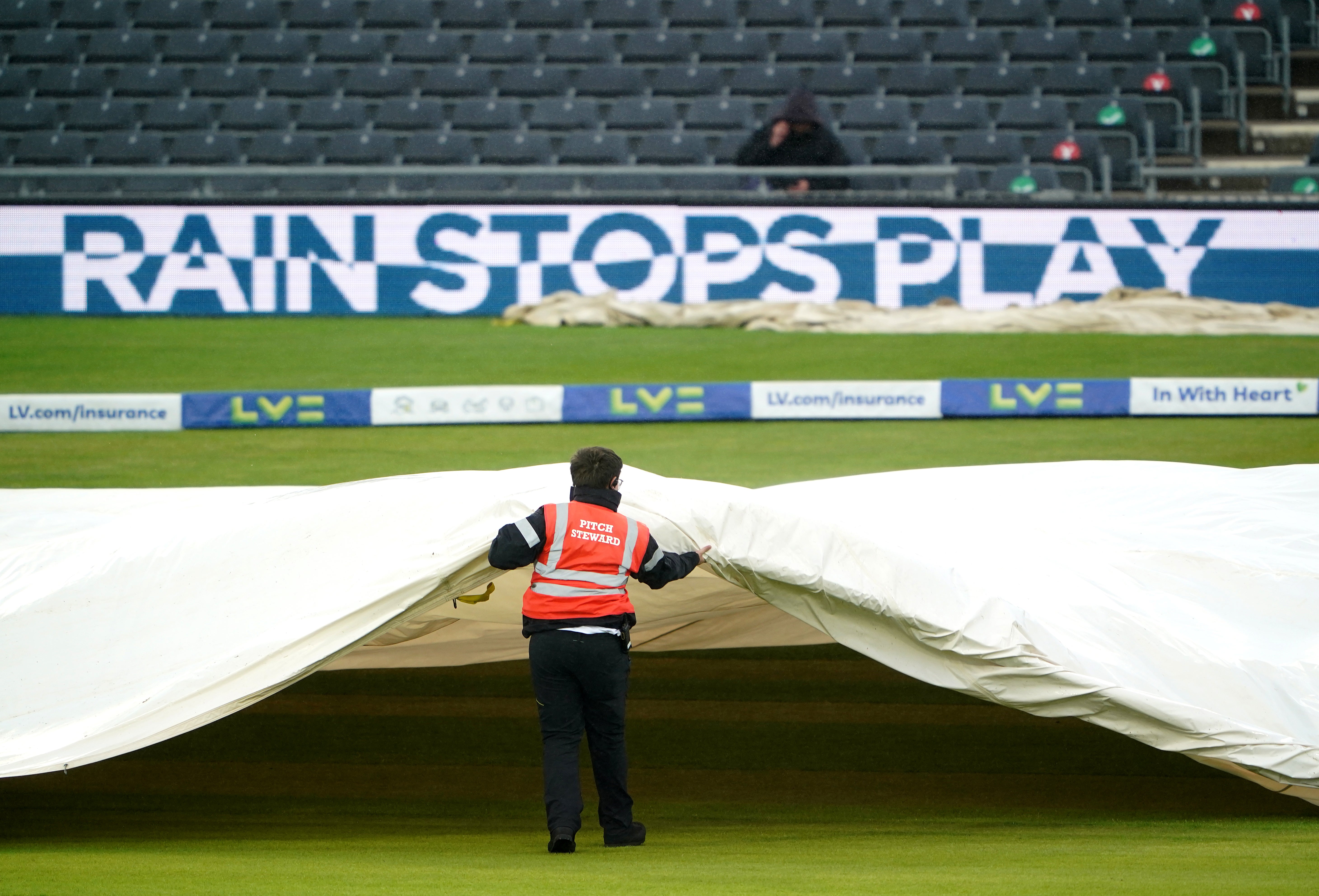 Rain brought an early halt to play on day three of England Women's Test match against India