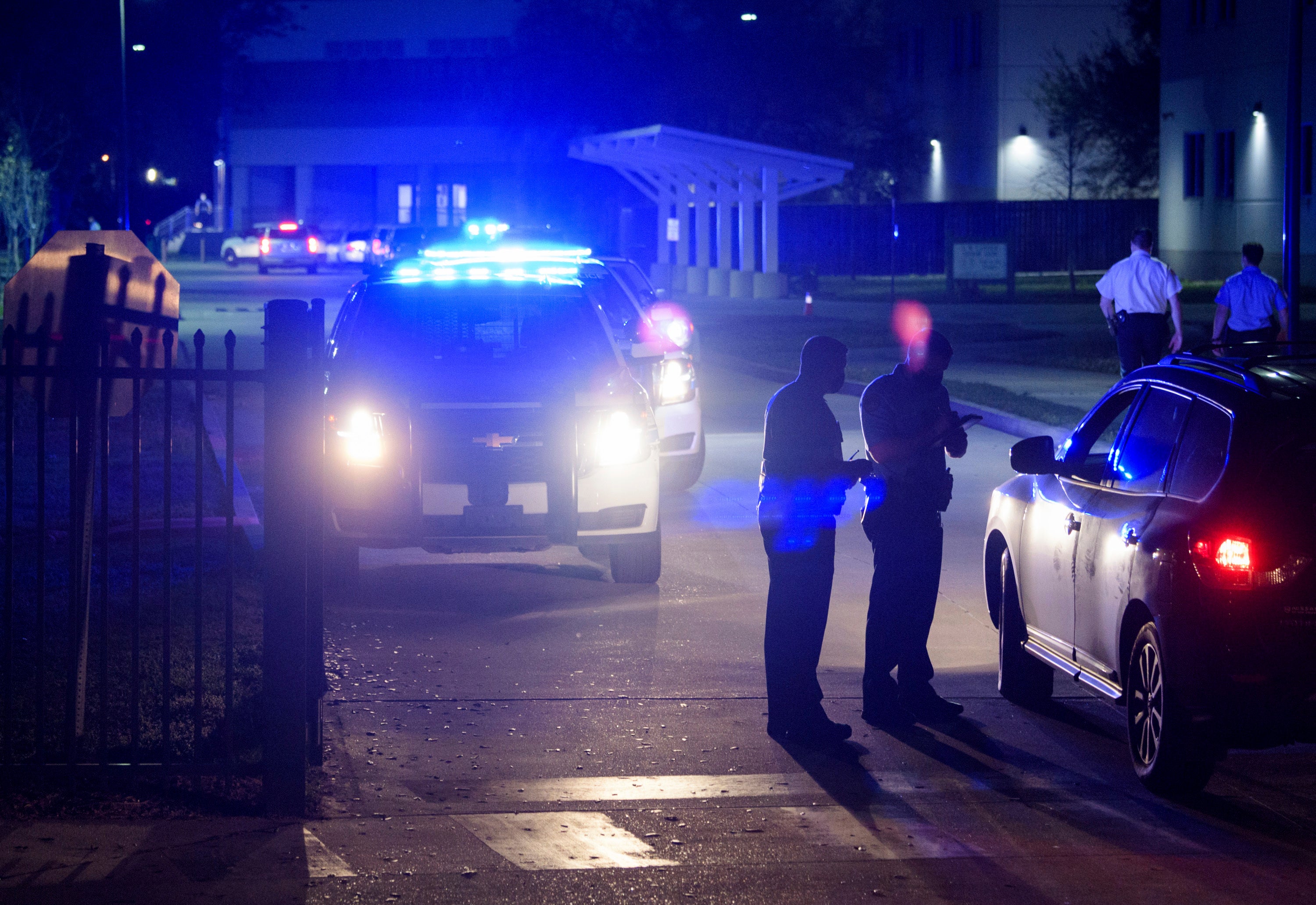 Officer Killed Basketball Game