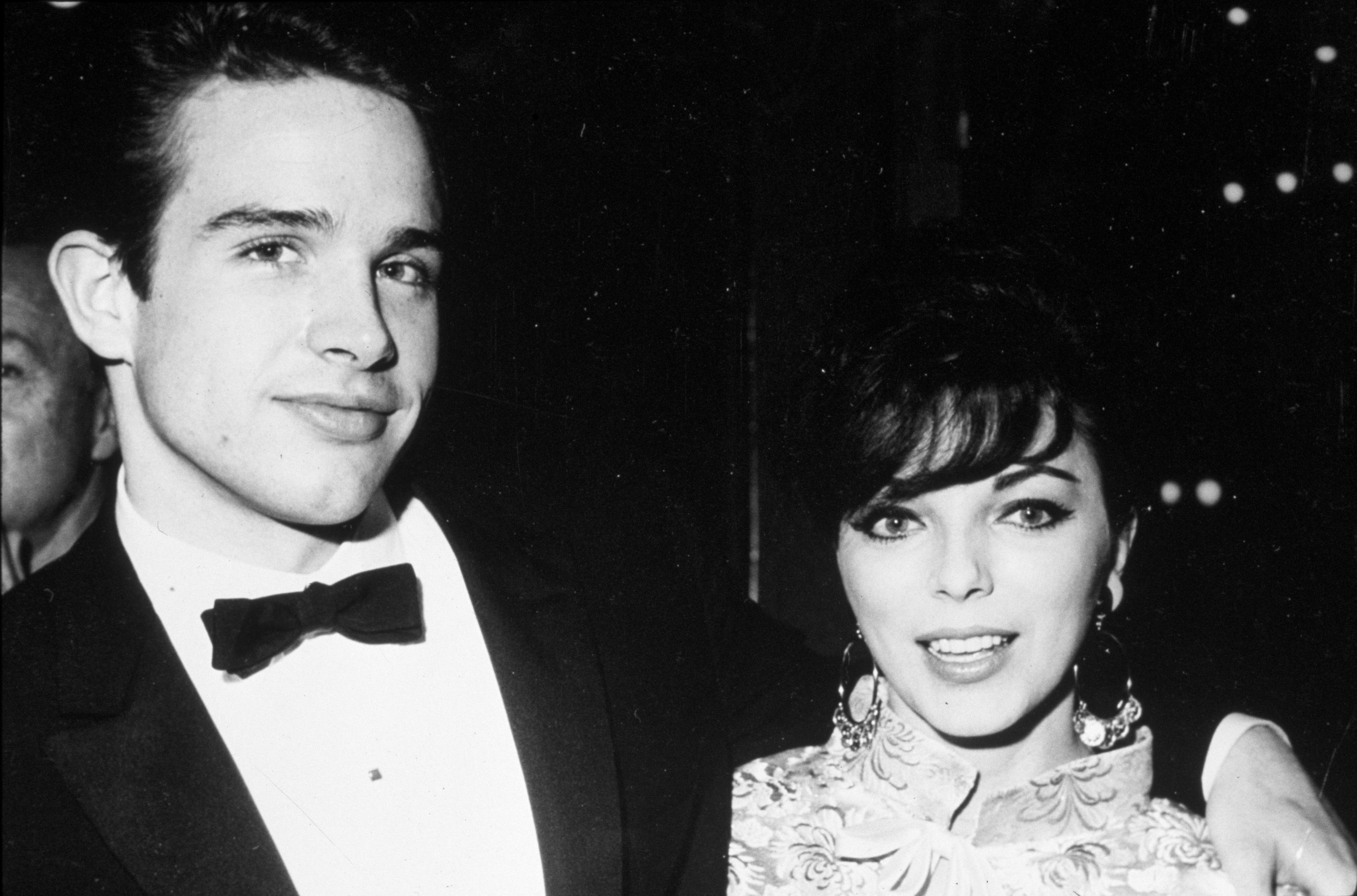 Joan Collins and Warren Beatty