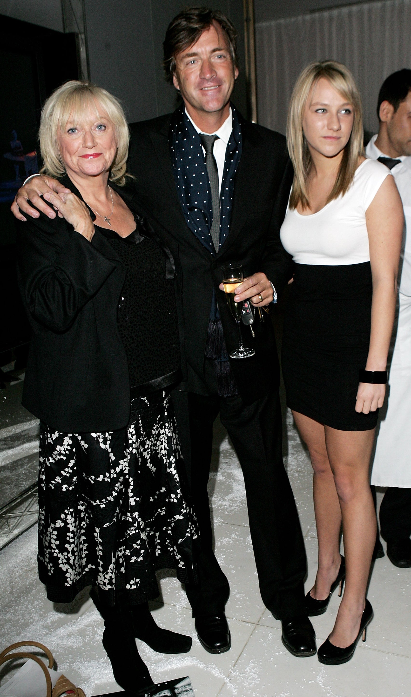 Judy Finnigan, Richard Madeley and their daughter Chloe in 2007