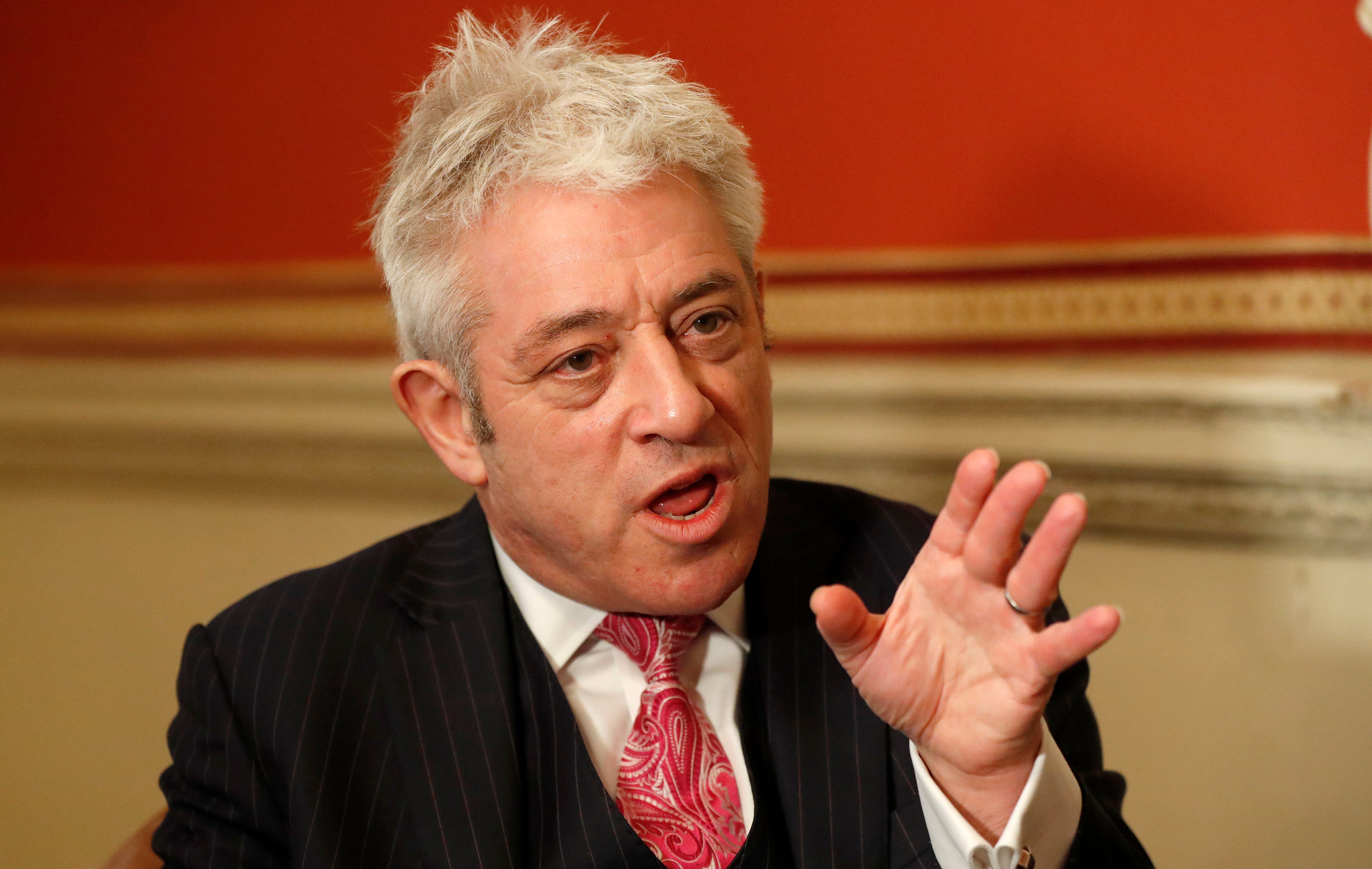 John Bercow spoke at Labour conference (FILE PHOTO)