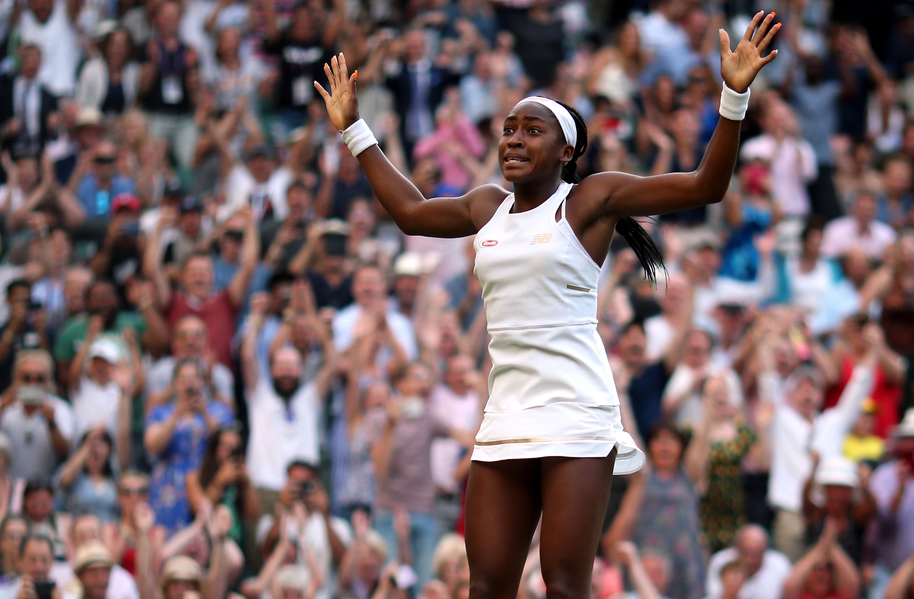 Coco Gauff burst on the scene at Wimbledon two years ago