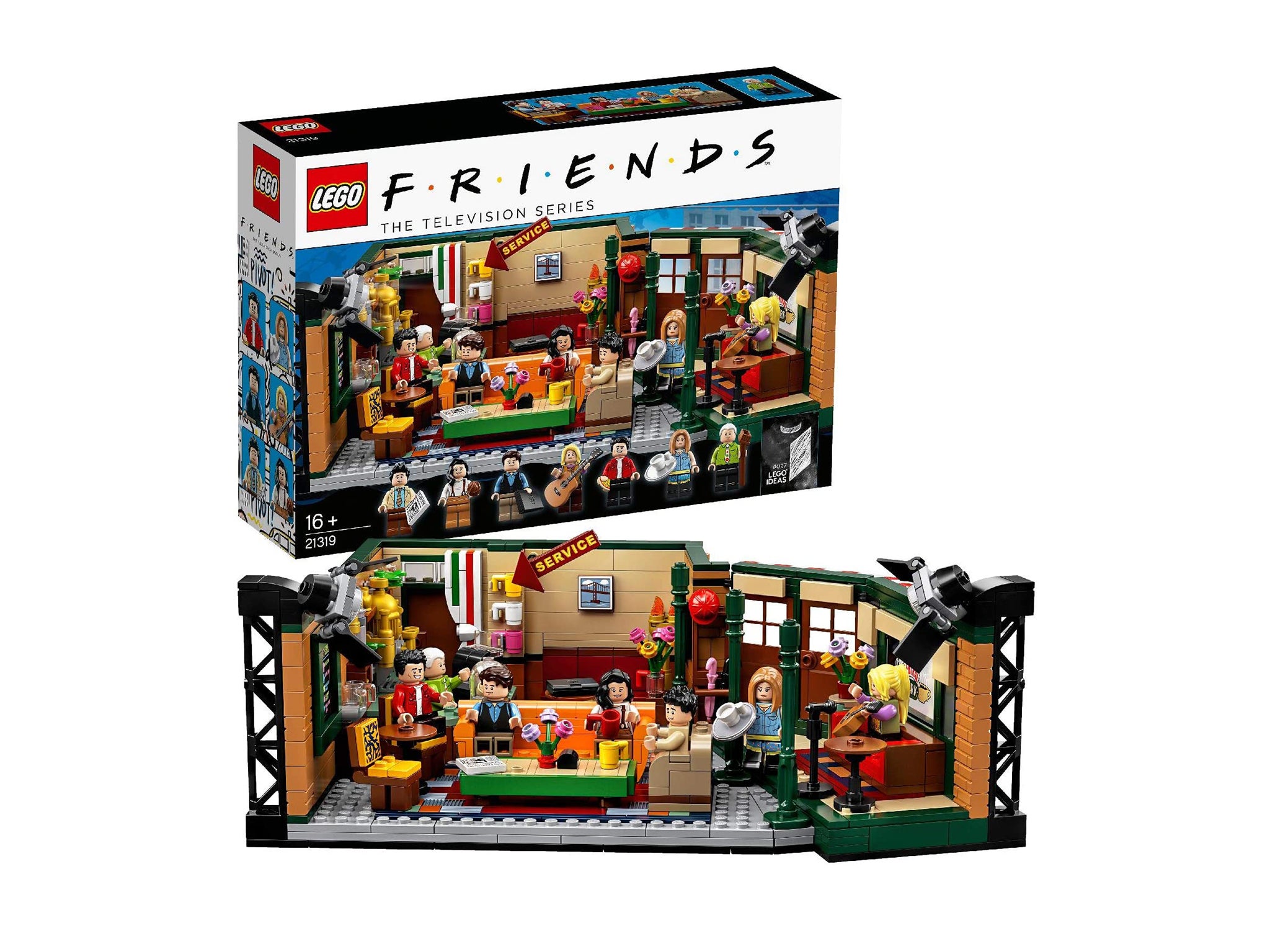 Lego 21319 ‘Friends’ Central Perk: Was £64.99, now £40.99, Amazon.co.uk