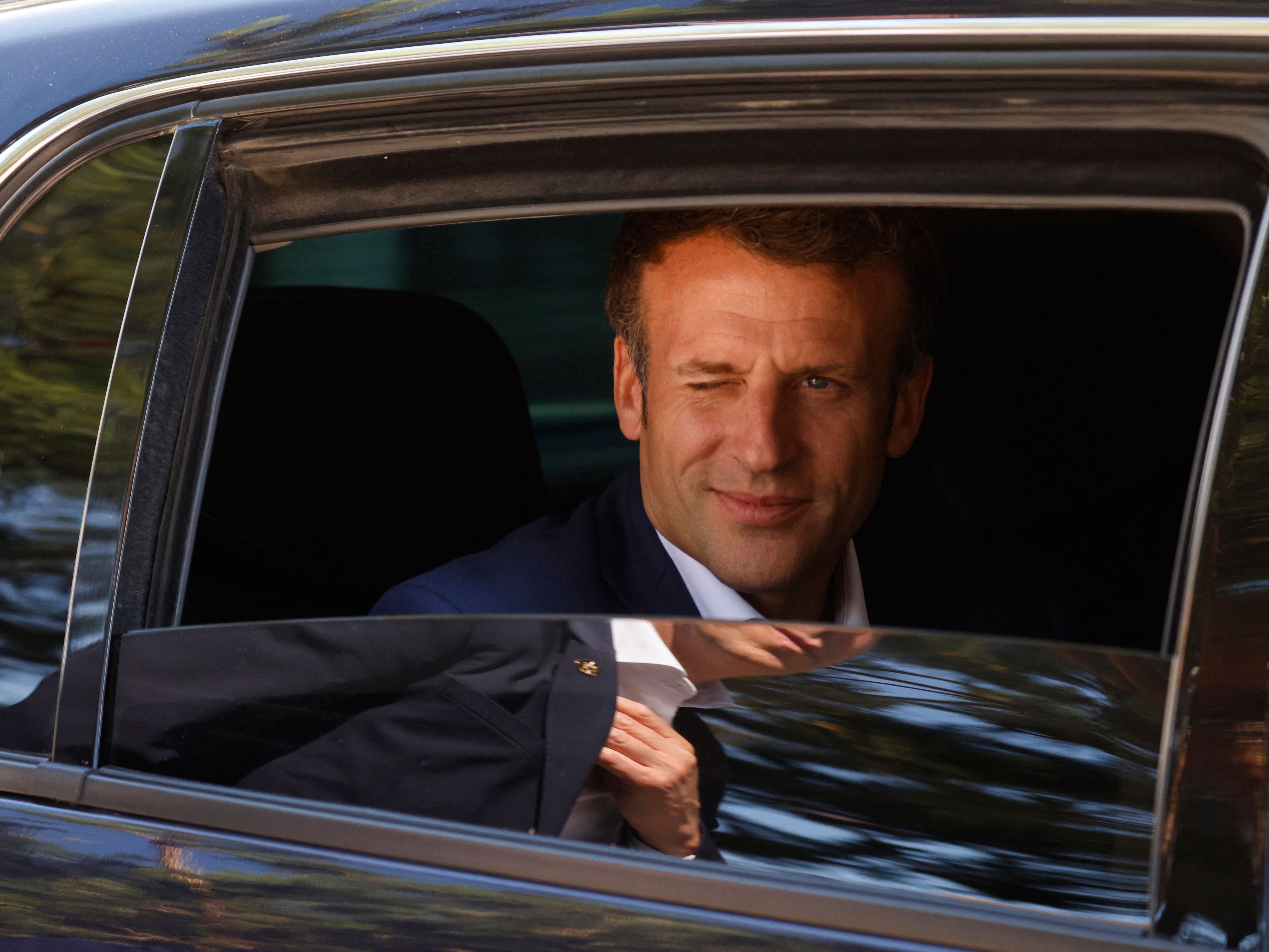 French president Emmanuel Macron