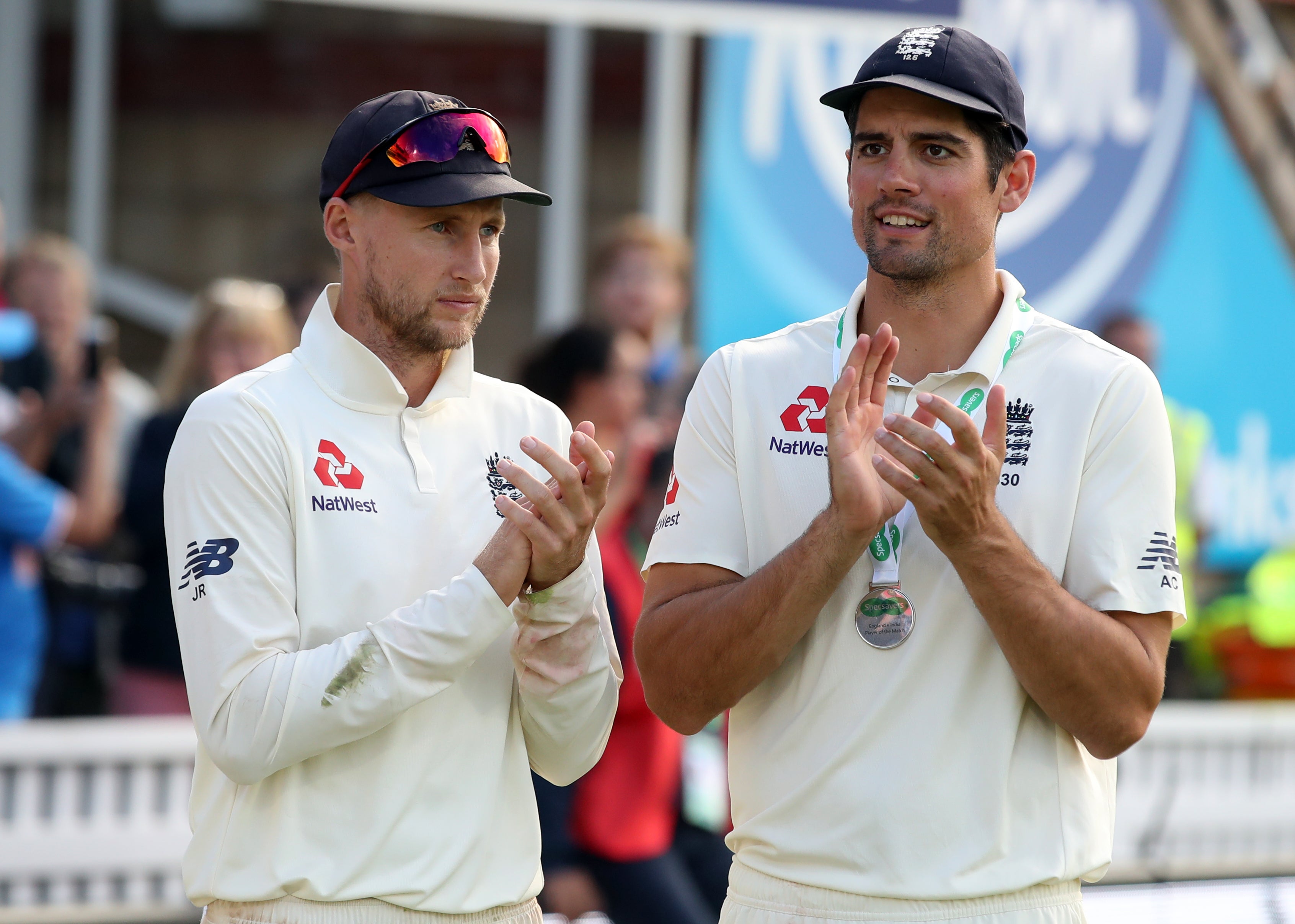 Sir Alastair Cook 'feels sorry' for his successor Joe Root.