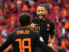 Memphis Depay-inspired Netherlands cruise past North Macedonia to top Group C in style