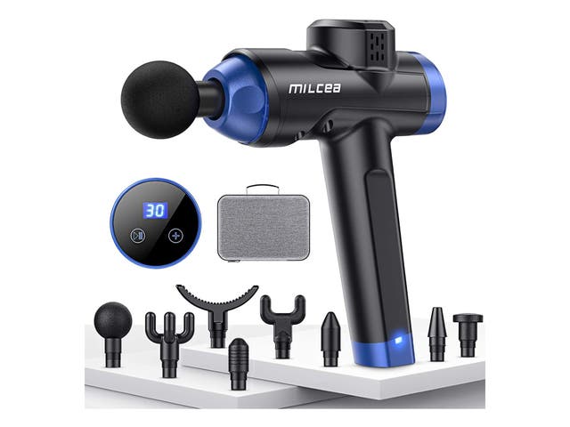 Milcea massage gun: Was £79.99, now £41.75, Amazon.co.uk