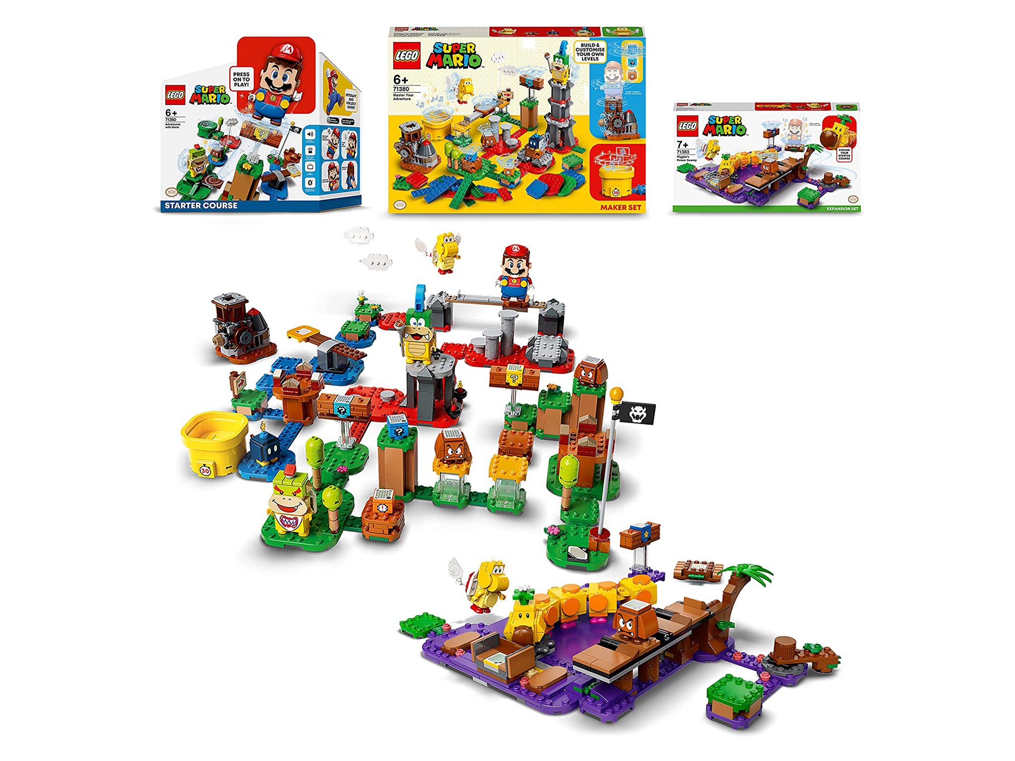 Lego ‘Super Mario’ starter course: Was £134.97, now £79.99, Amazon.co.uk