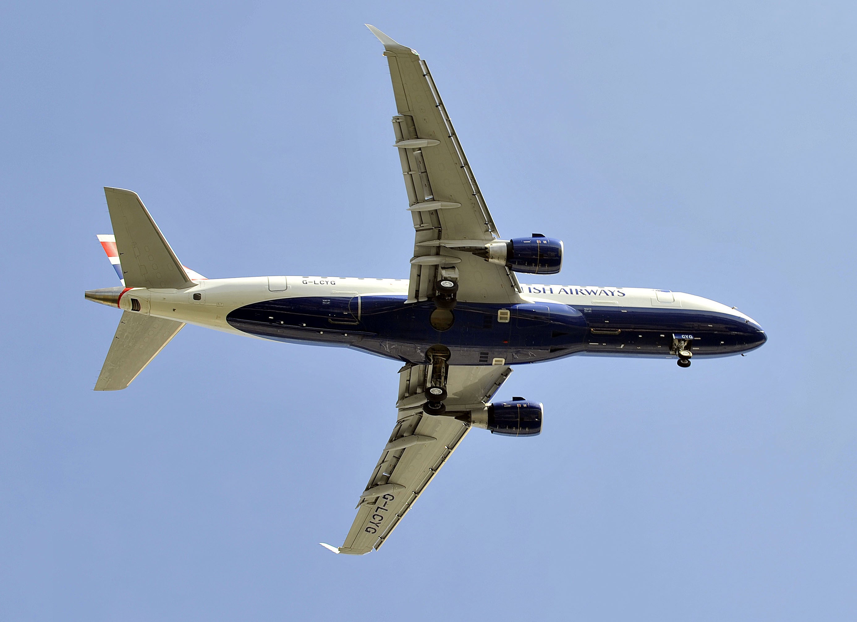 A British Airways plane