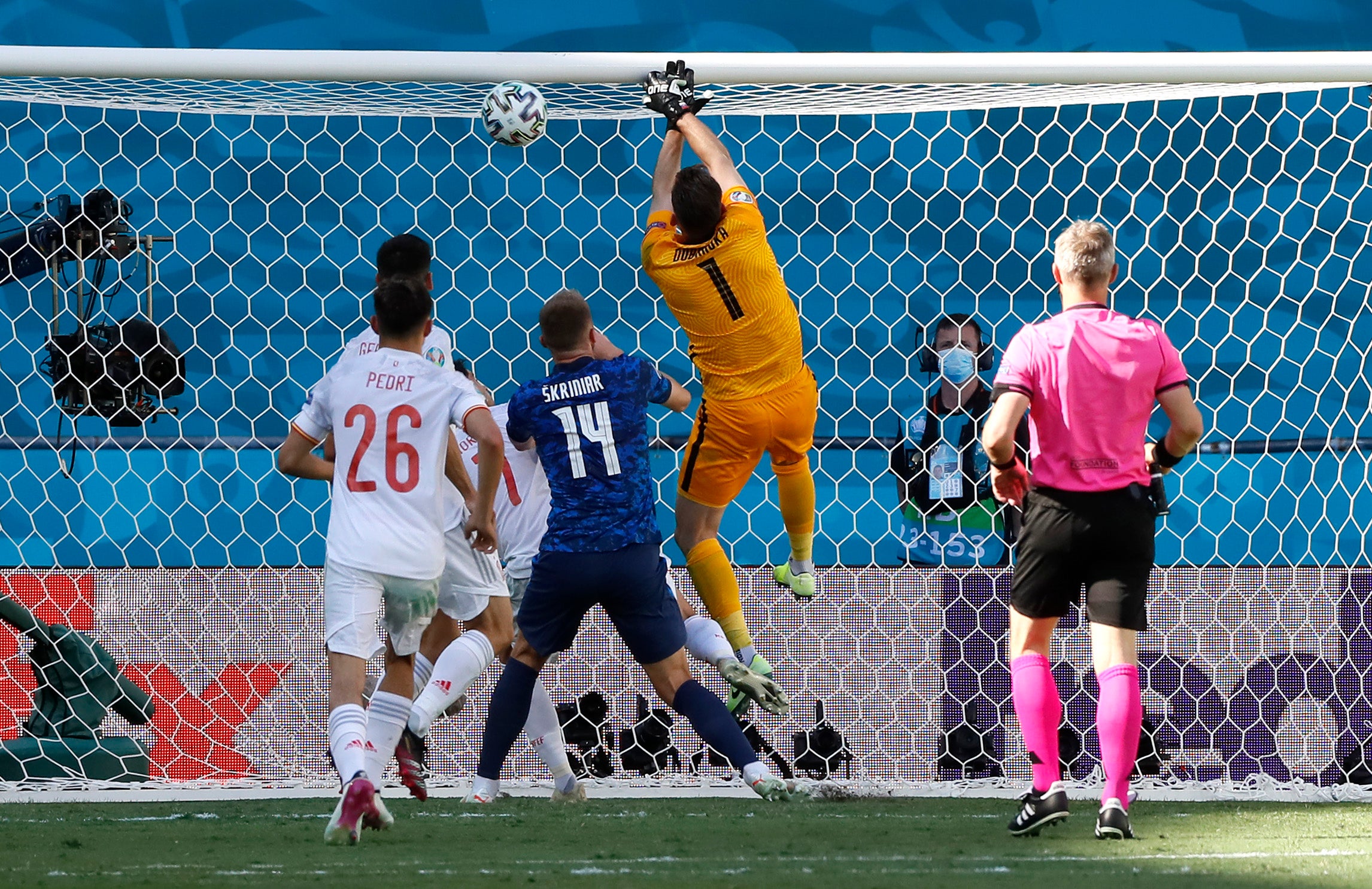 Slovakia’s keeper had a shocking afternoon in the Euros